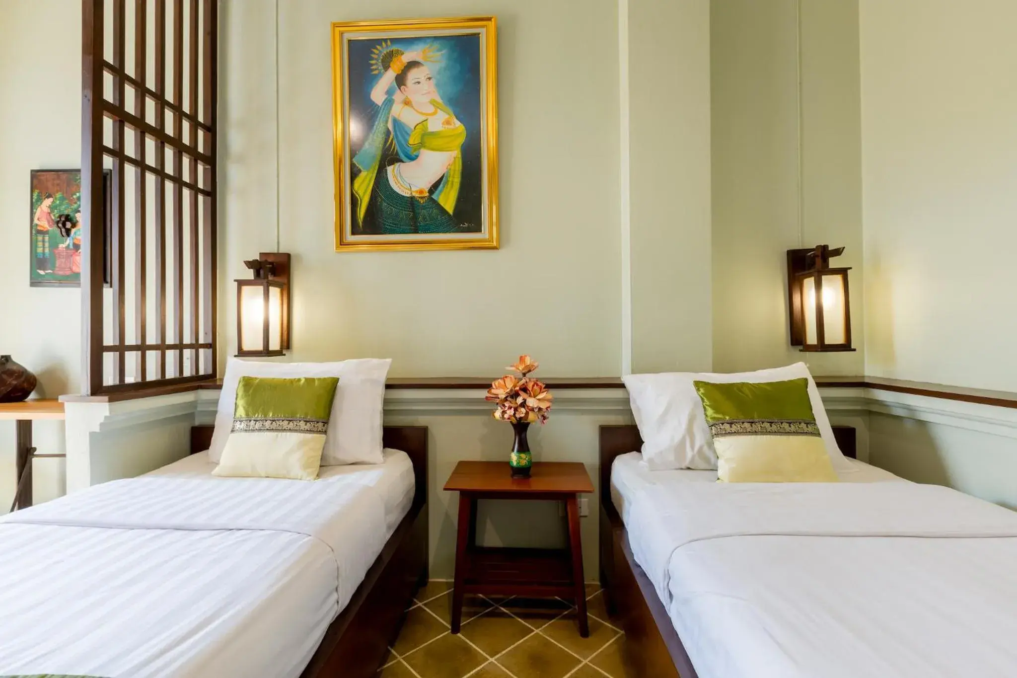 Bed in Huen Hug Chiang Mai Bed in Huen Hug Chiang Mai