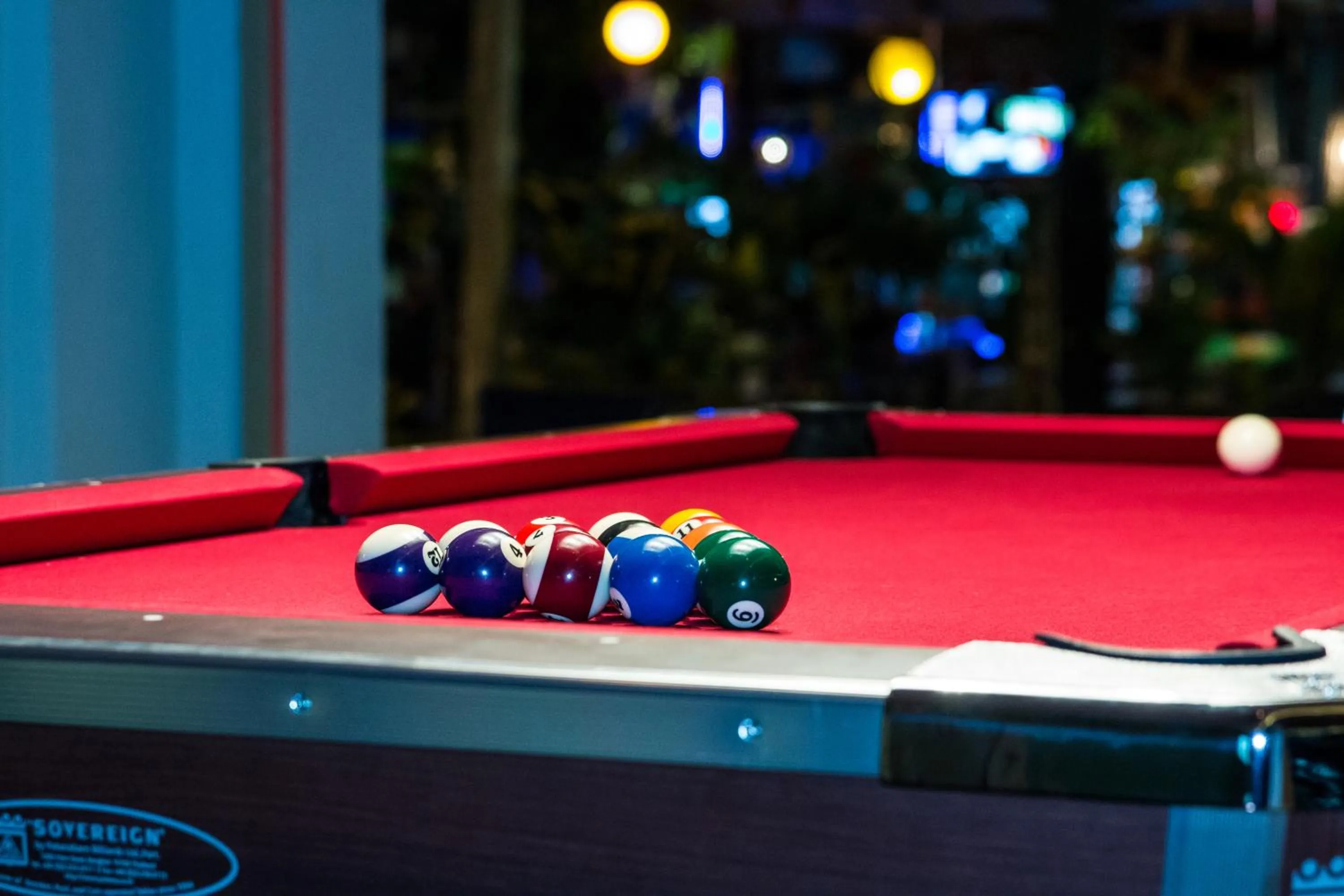 Billiard in Hideaway Guest House And Bar