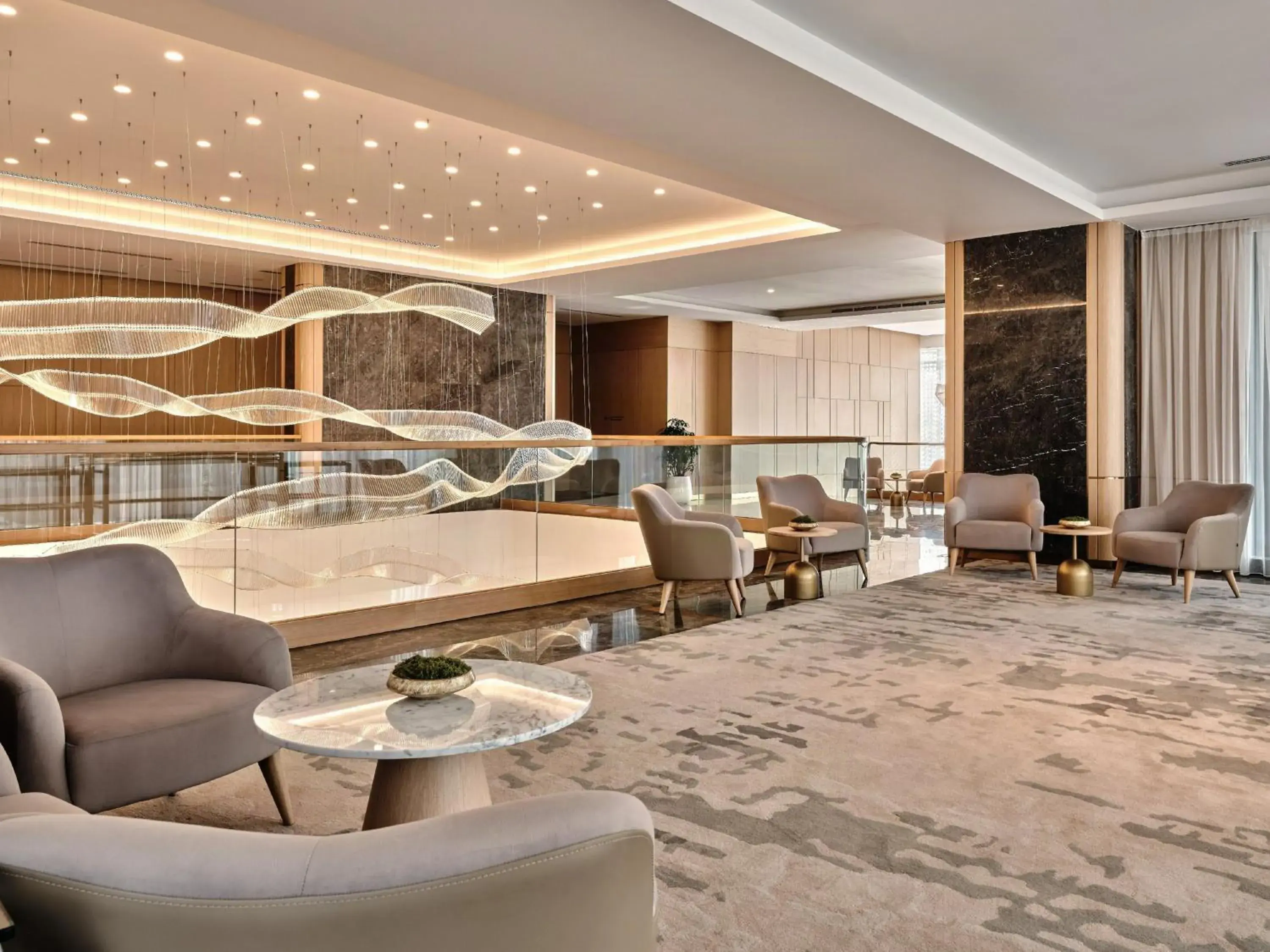 Lobby or reception in Crowne Plaza Dushanbe by IHG Lobby or reception in Crowne Plaza Dushanbe by IHG