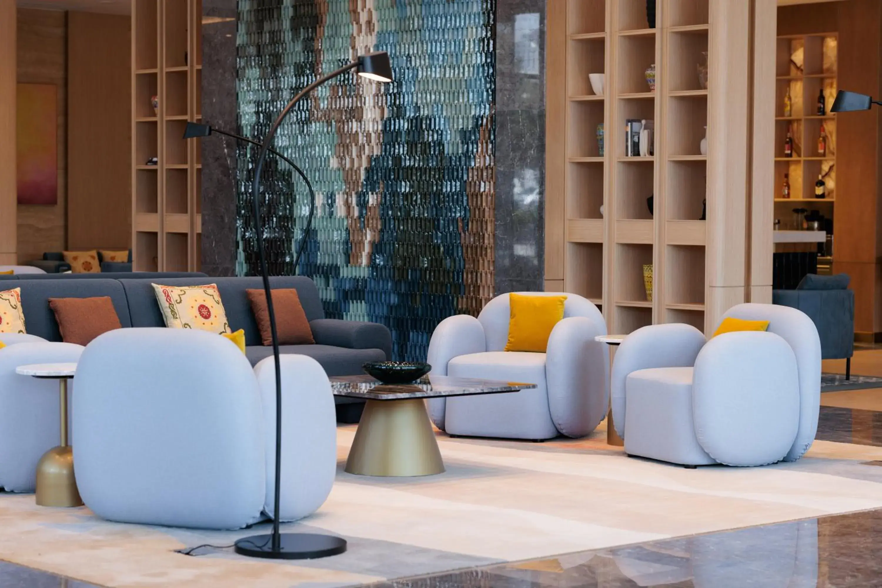 Lobby or reception in Crowne Plaza Dushanbe by IHG Lobby or reception in Crowne Plaza Dushanbe by IHG