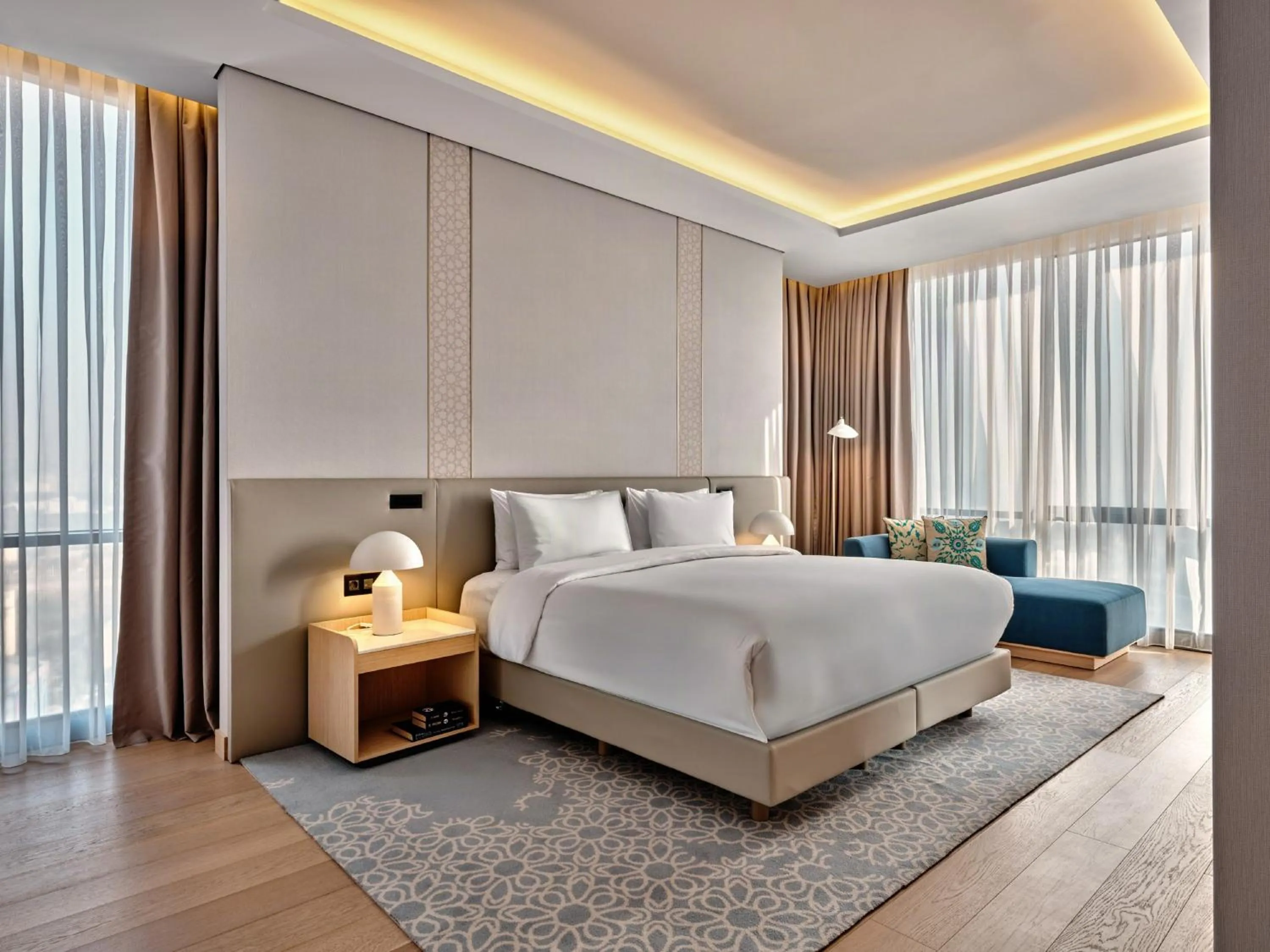 Photo of the whole room, Bed in Crowne Plaza Dushanbe by IHG