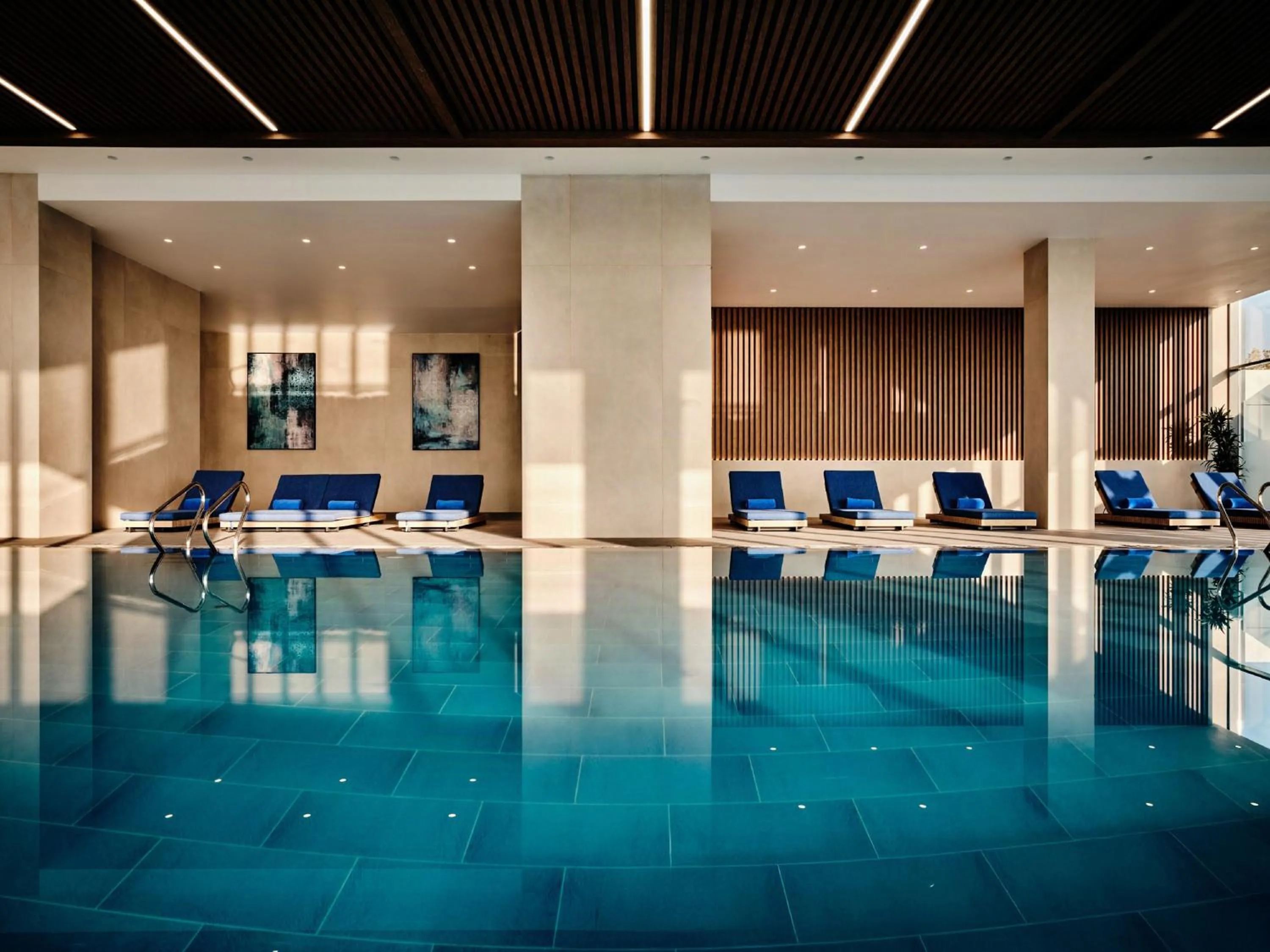 Swimming pool in Crowne Plaza Dushanbe by IHG