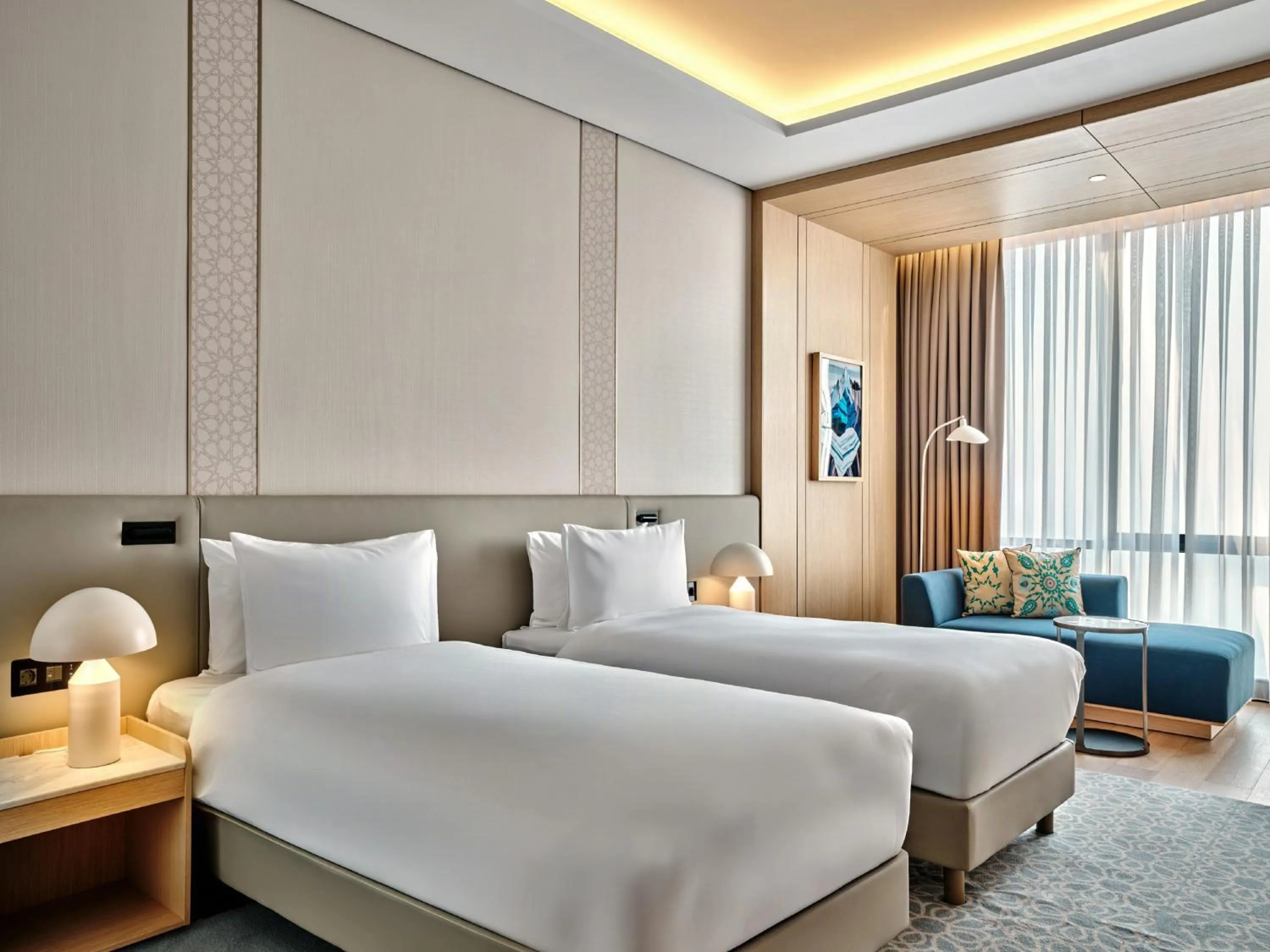 Photo of the whole room, Bed in Crowne Plaza Dushanbe by IHG