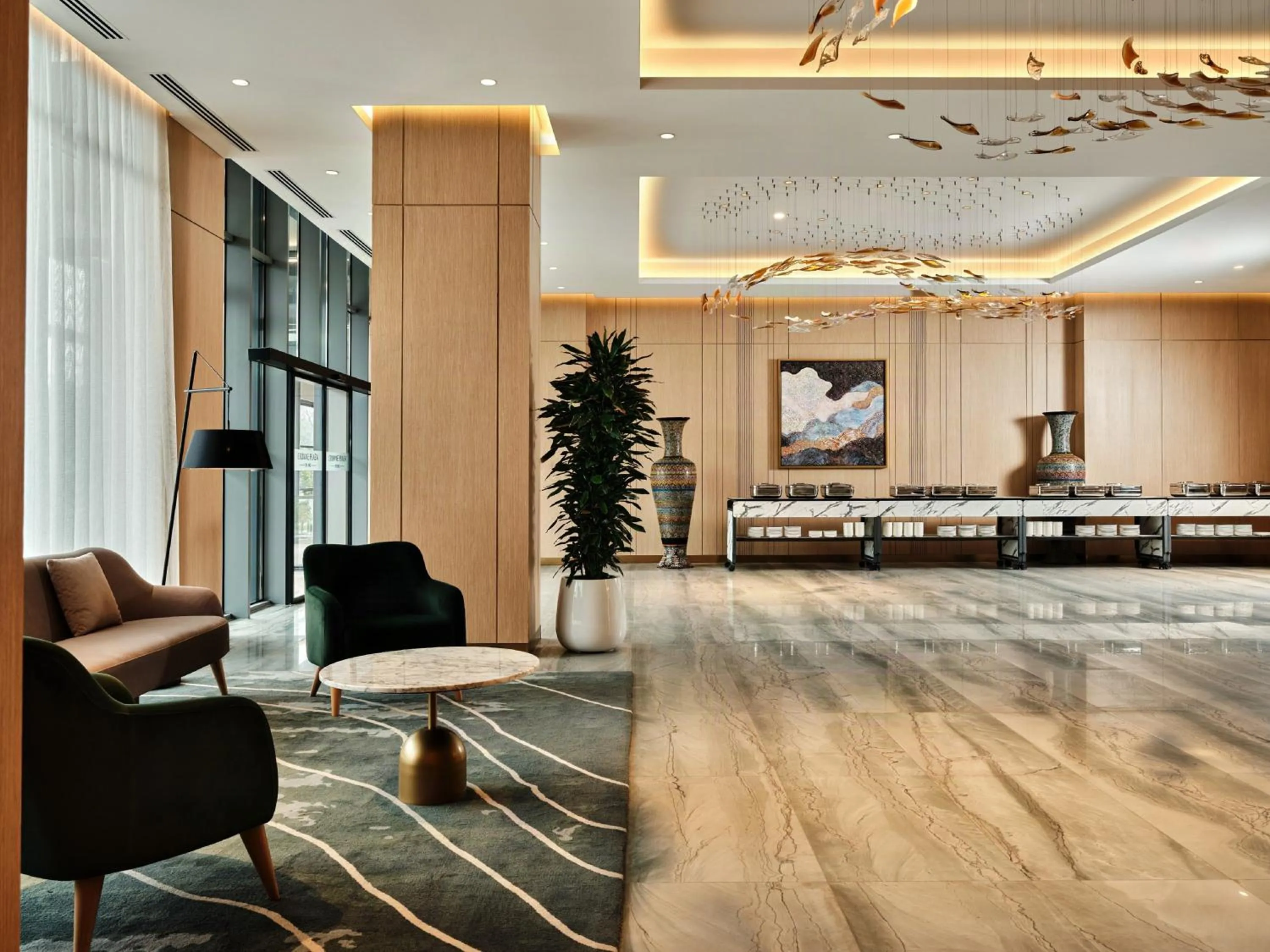 Meeting/conference room in Crowne Plaza Dushanbe by IHG