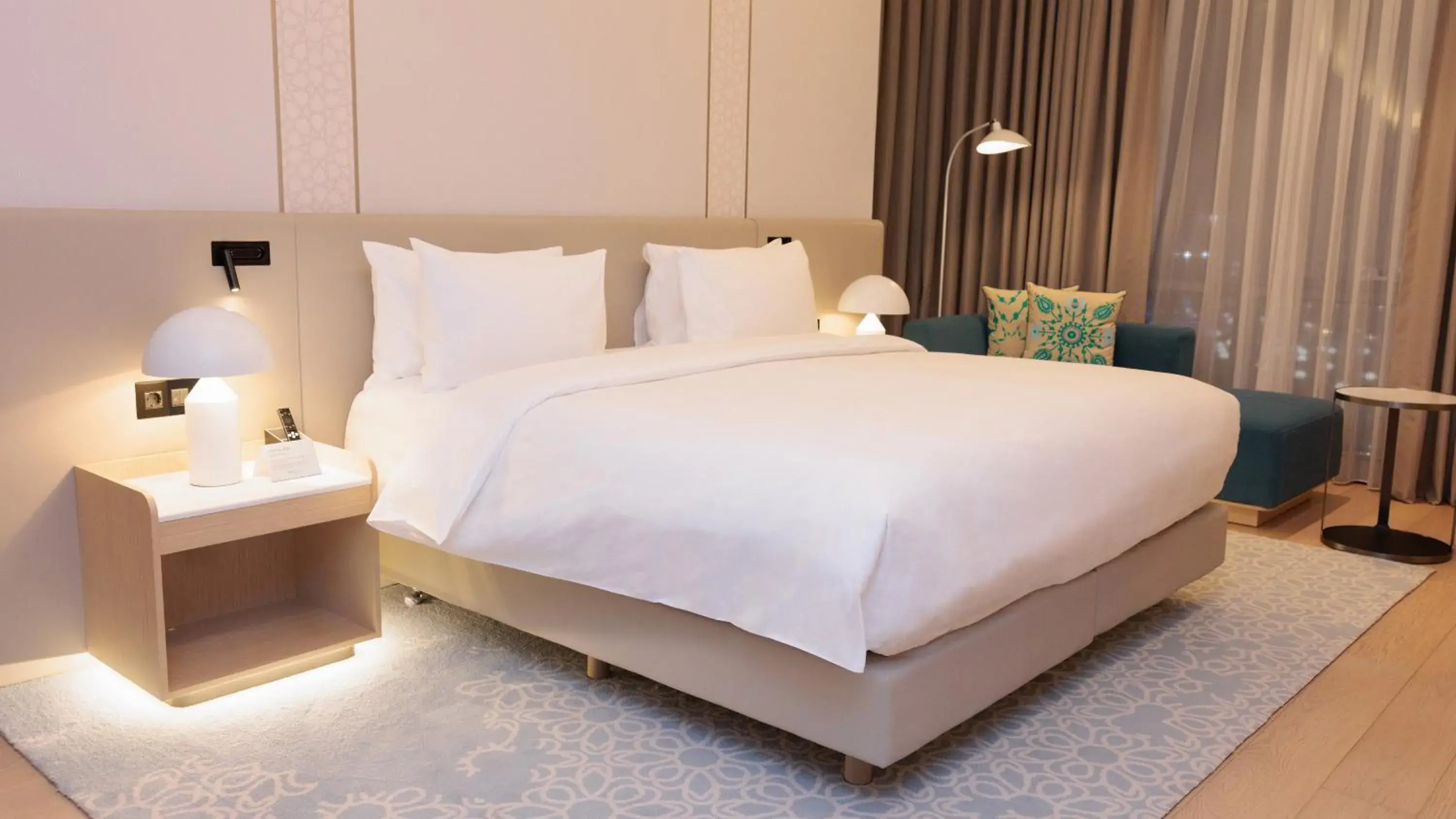Bed in Crowne Plaza Dushanbe by IHG Bed in Crowne Plaza Dushanbe by IHG