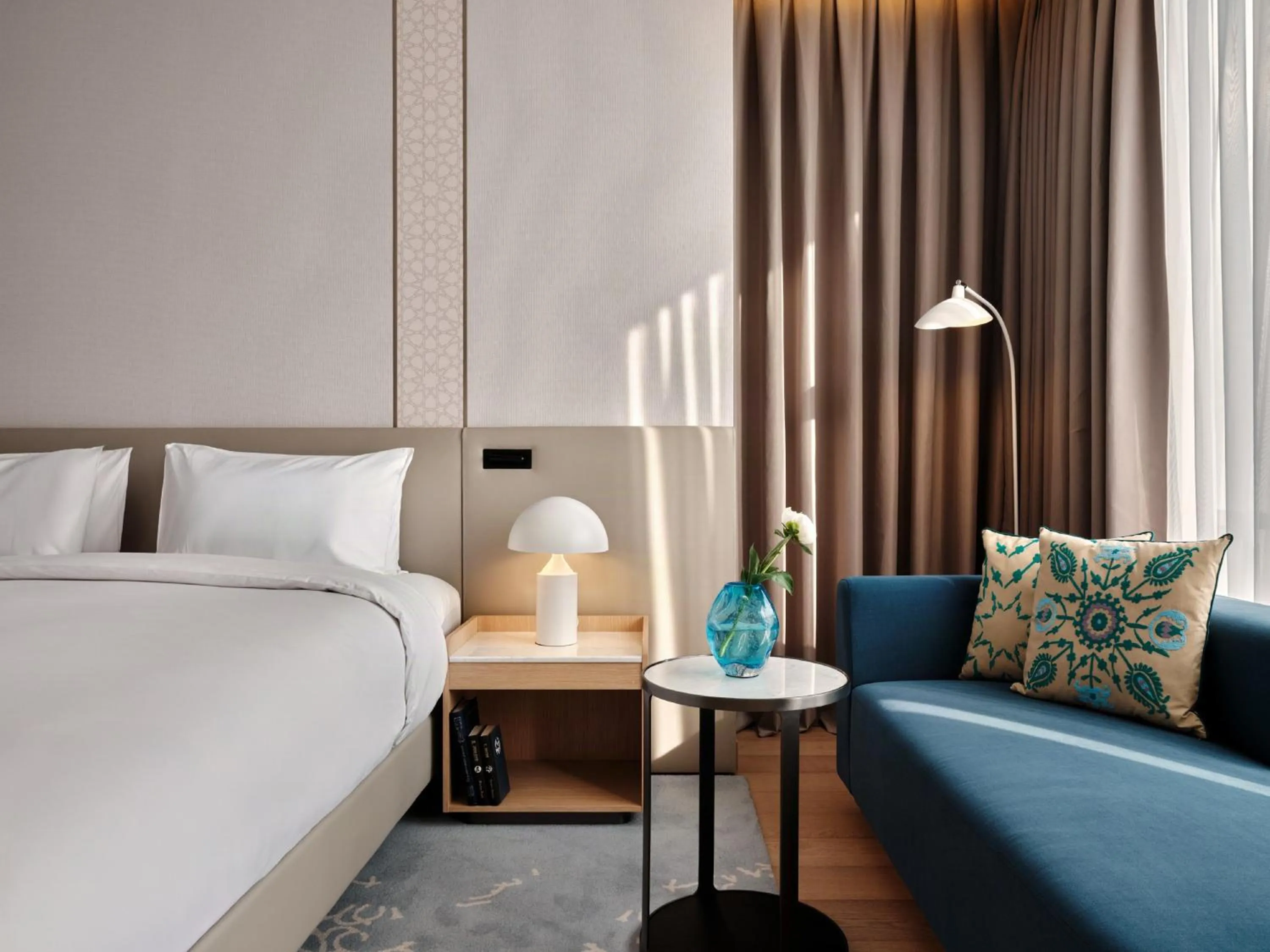 Photo of the whole room, Bed in Crowne Plaza Dushanbe by IHG