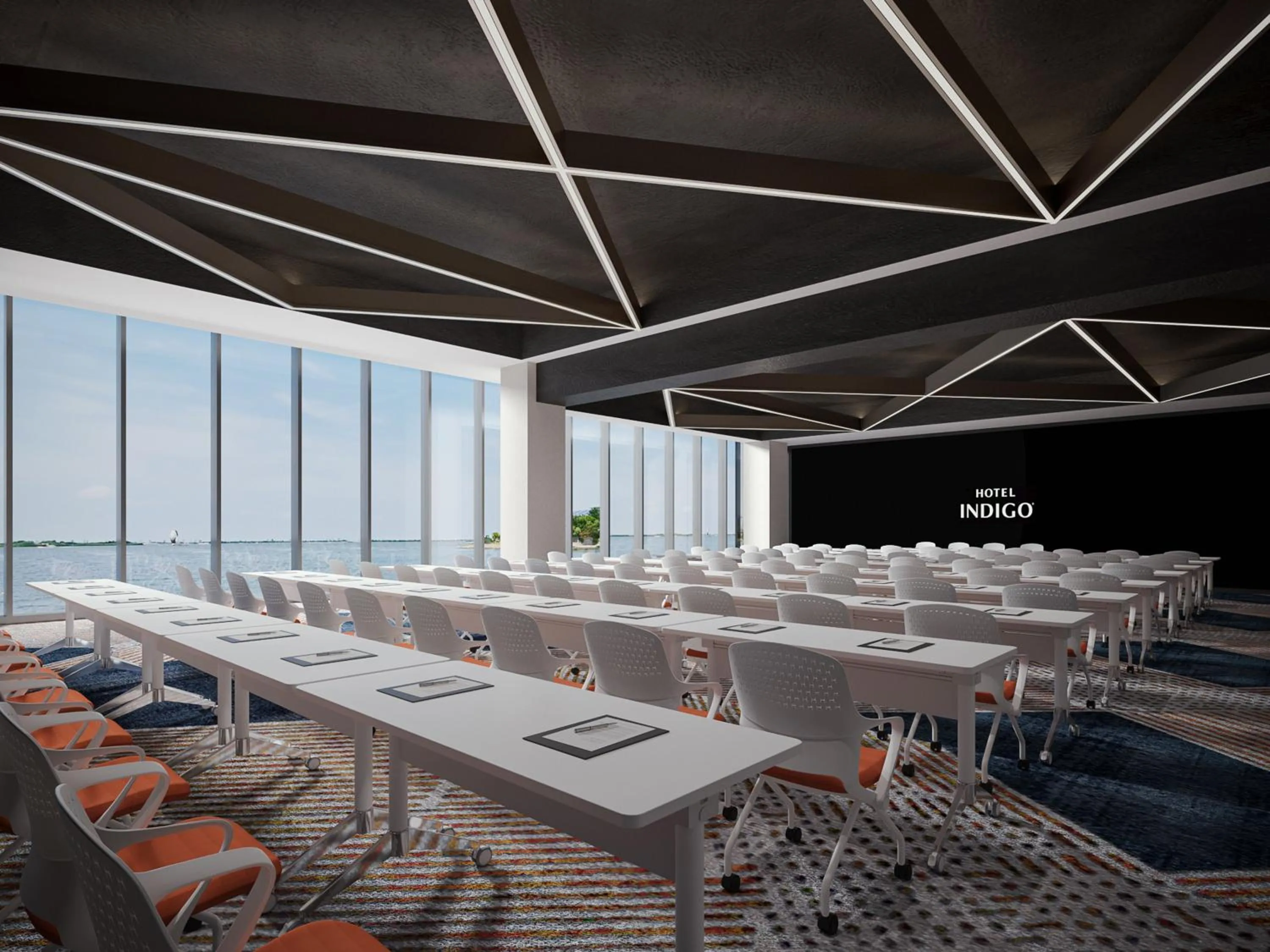 Meeting/conference room in Hotel Indigo Shanghai Harbour City