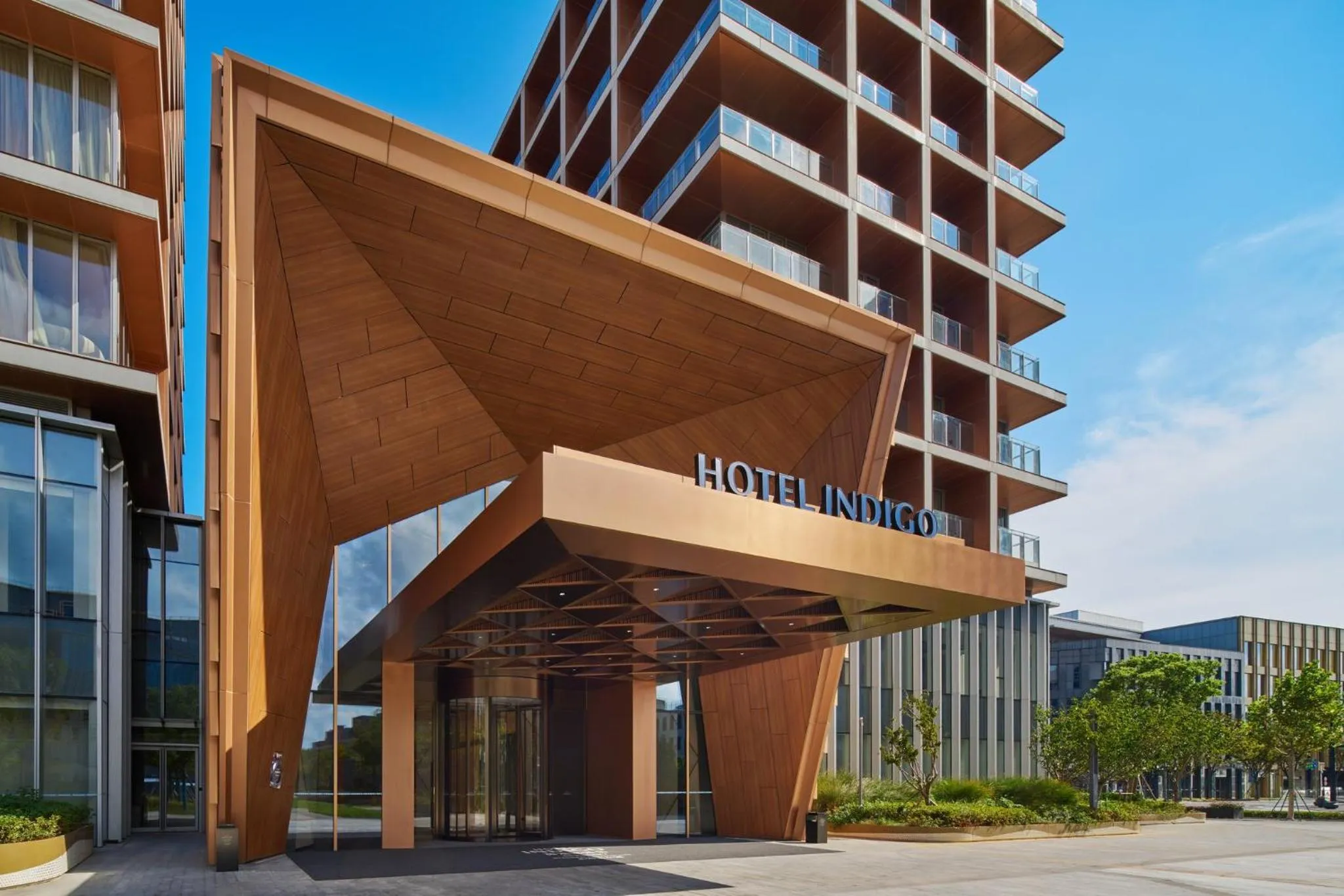 Property building in Hotel Indigo Shanghai Harbour City