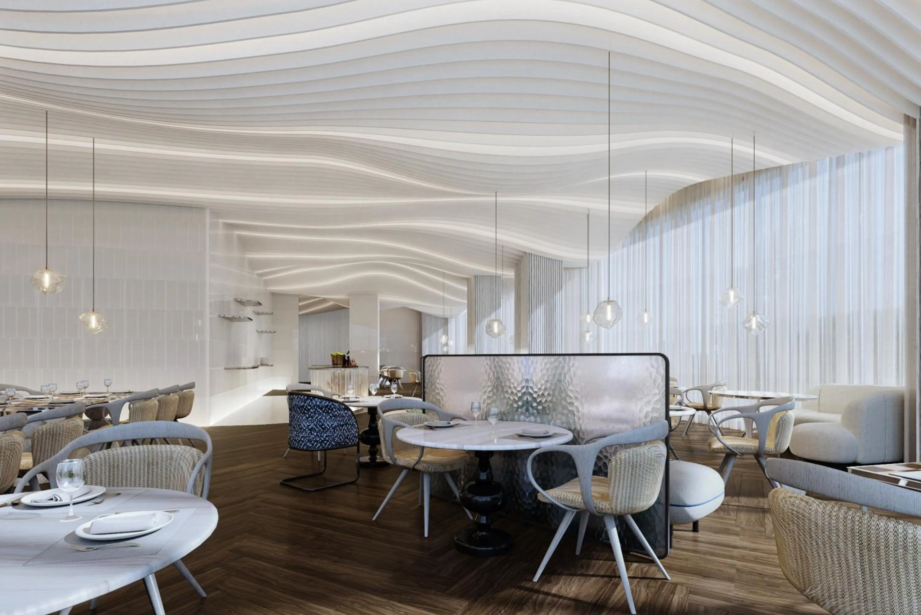 Restaurant/places to eat in Hotel Indigo Shanghai Harbour City