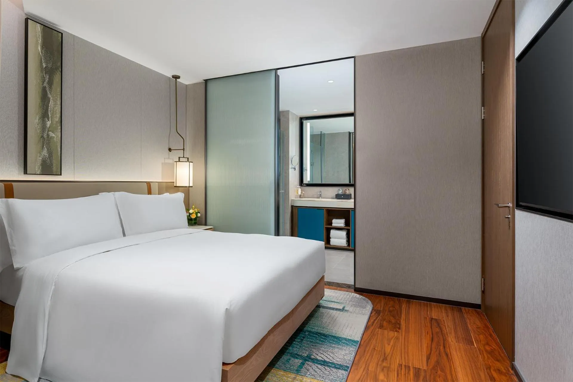Bed in Holiday Inn Xingtai Quancheng by IHG