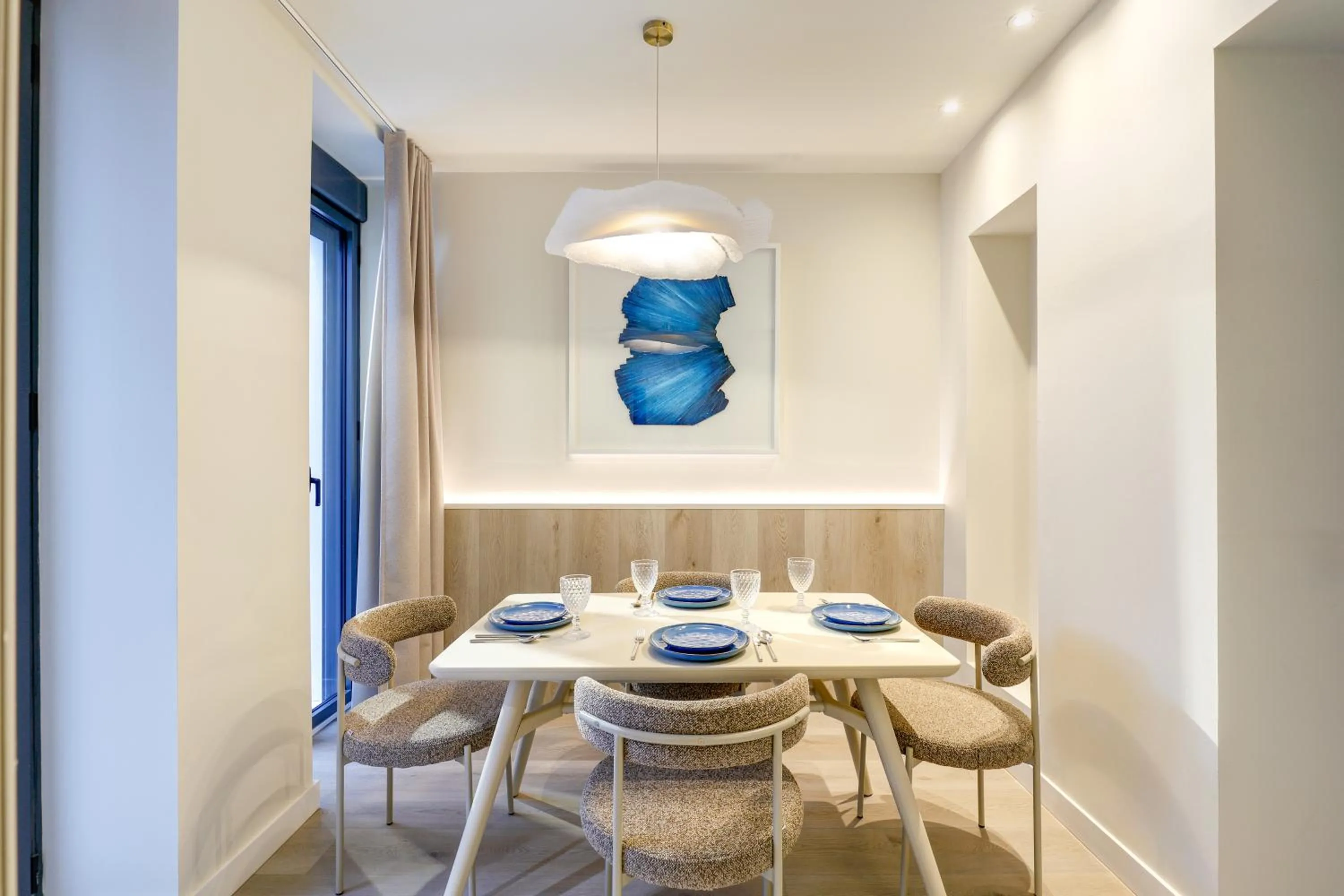 Seating area in Coeo Frailes Design Apartments