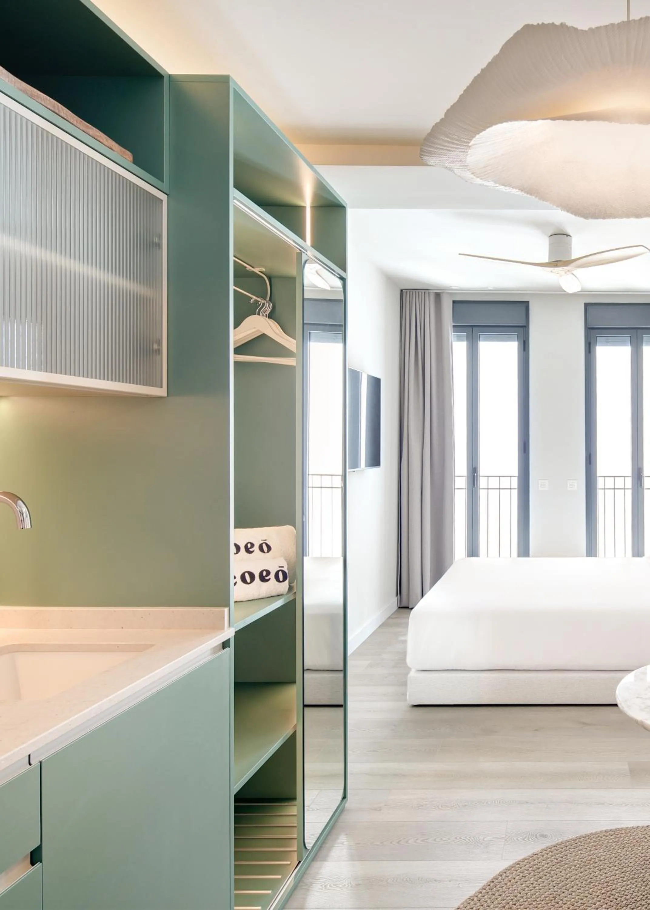 Bed in Coeo Frailes Design Apartments