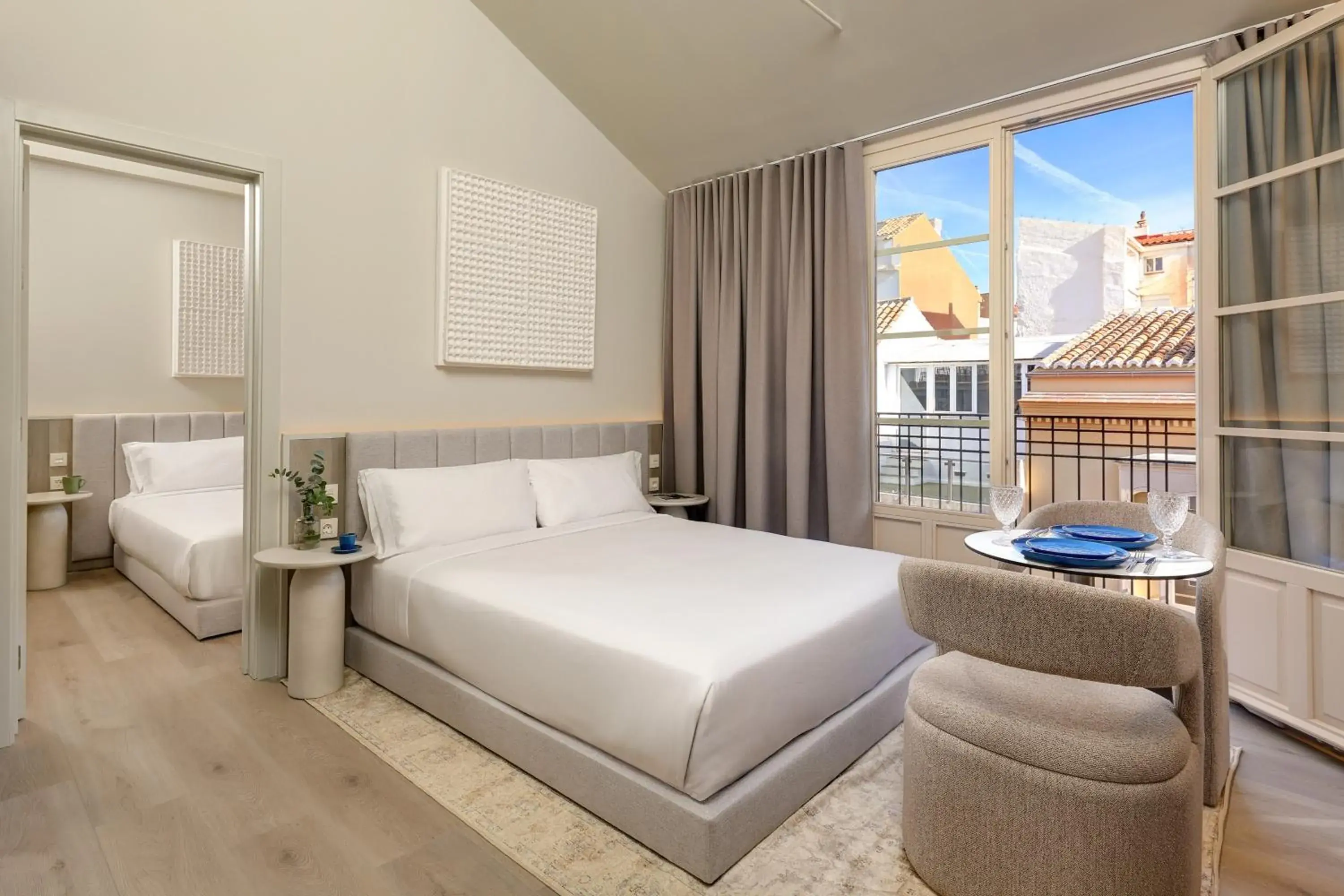 Deluxe Two Bedroom Apartment with City View in Coeo Frailes Design Apartments Deluxe Two Bedroom Apartment with City View in Coeo Frailes Design Apartments