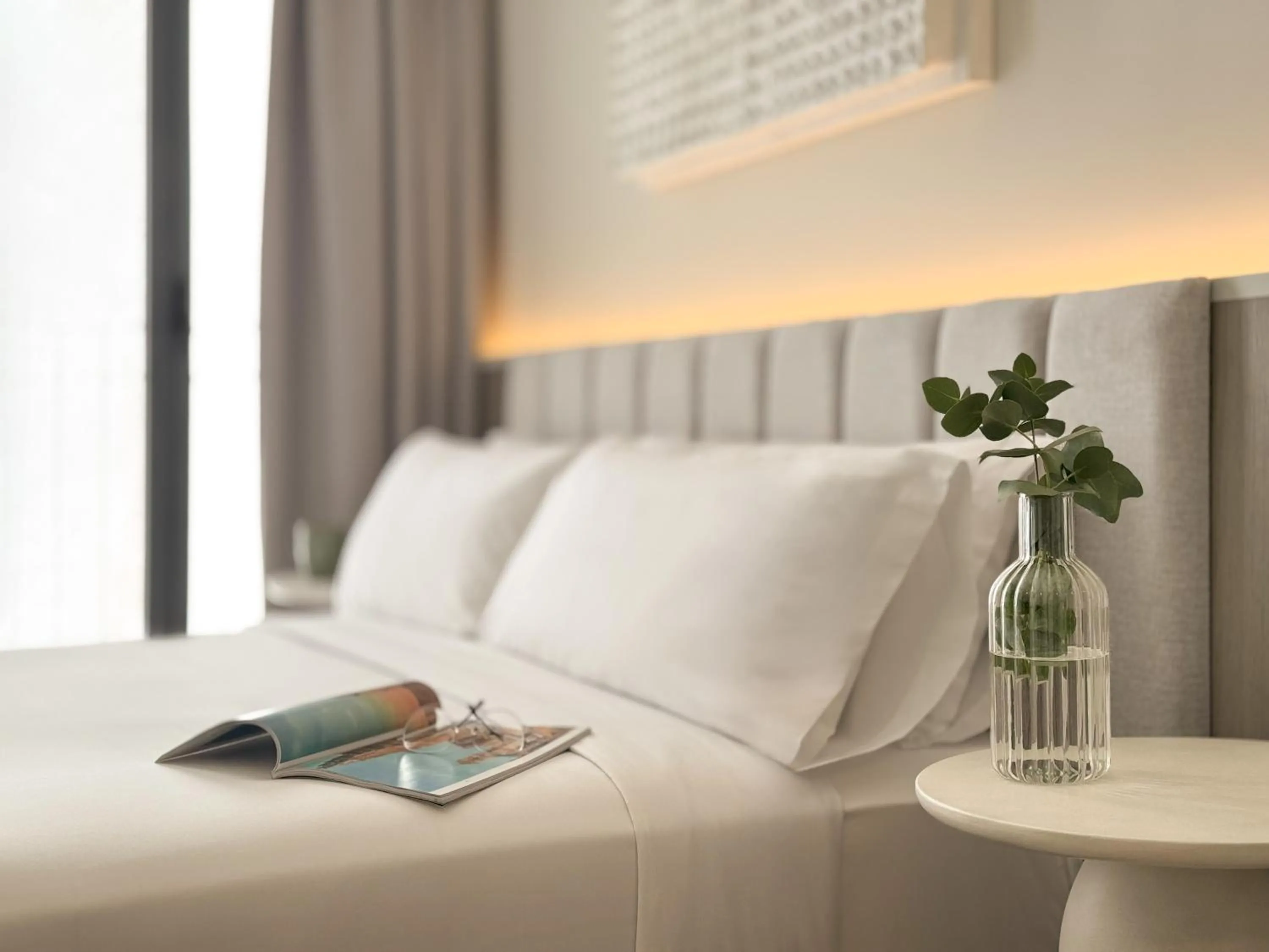 Bed in Coeo Frailes Design Apartments