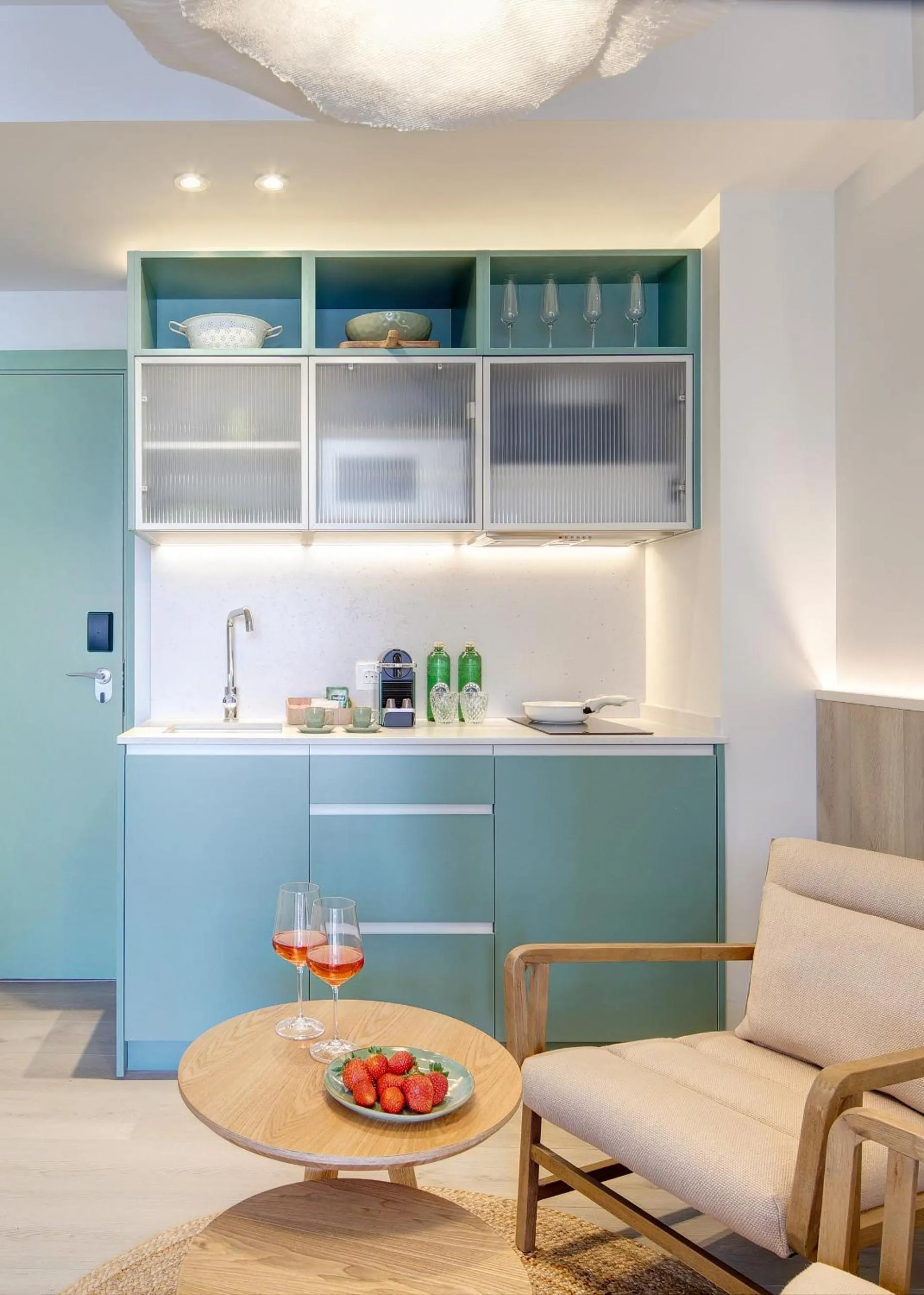 Kitchen or kitchenette in Coeo Frailes Design Apartments