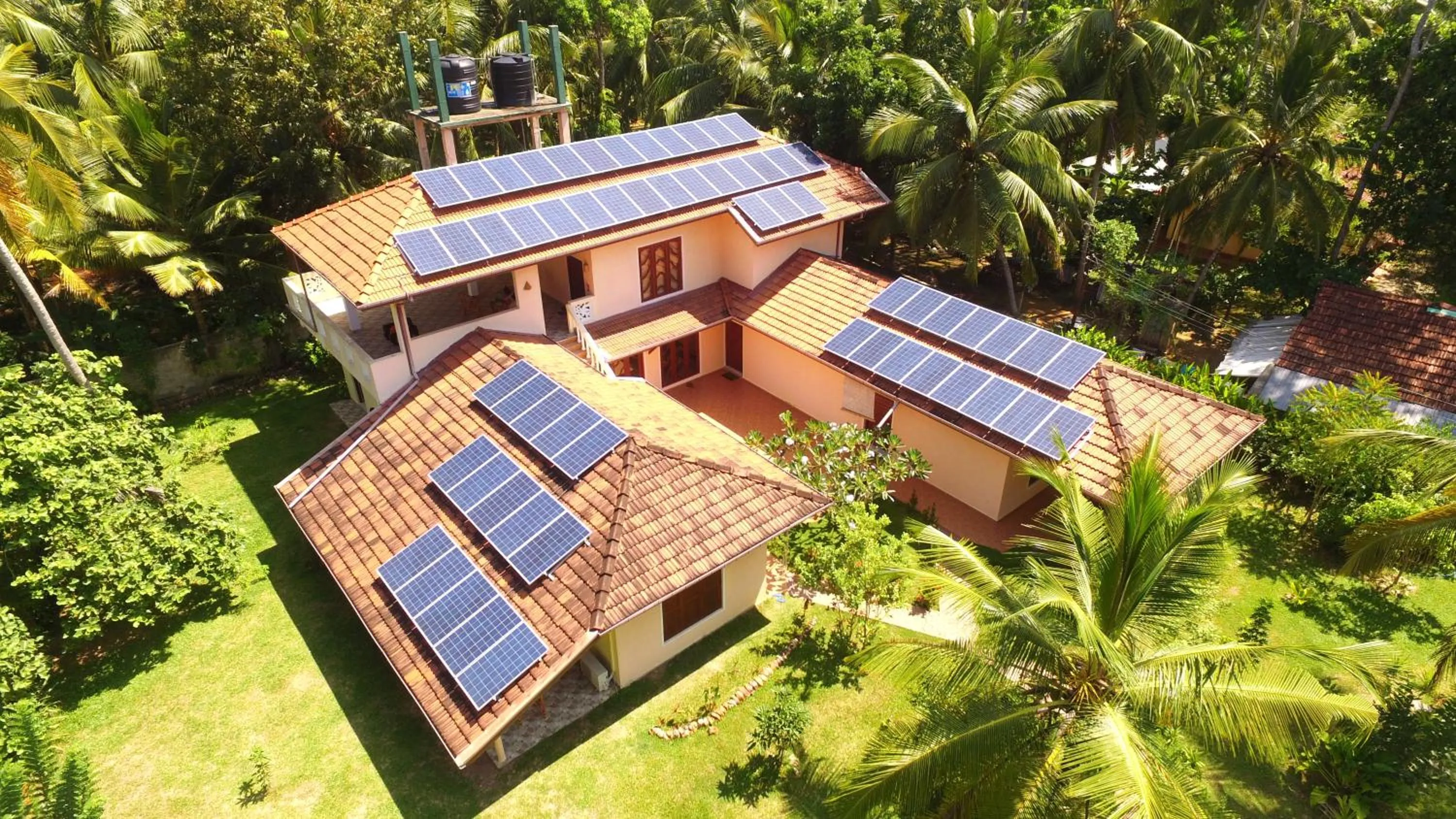 Bird's eye view in King Coconut Lodge