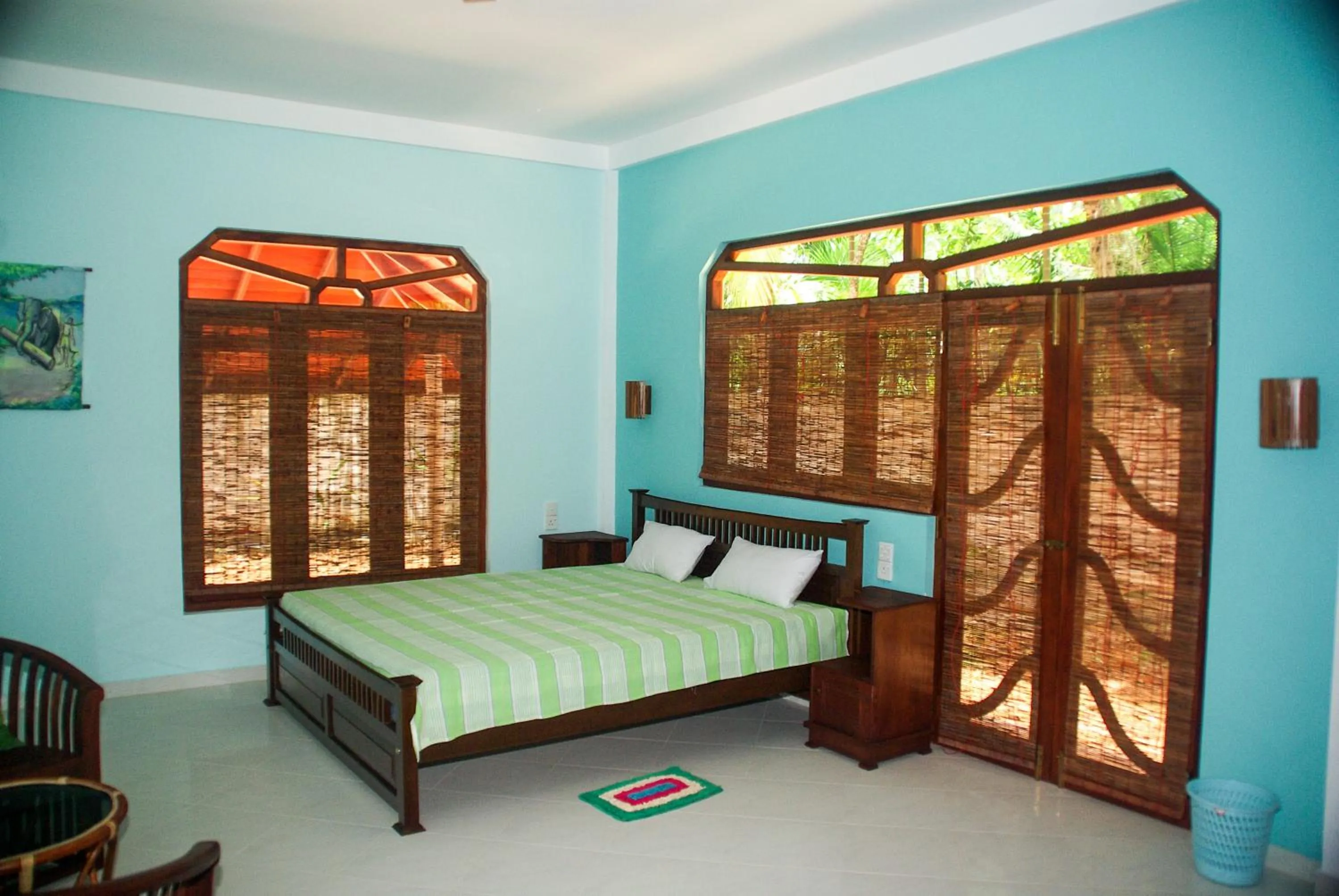 Bedroom, Bed in King Coconut Lodge