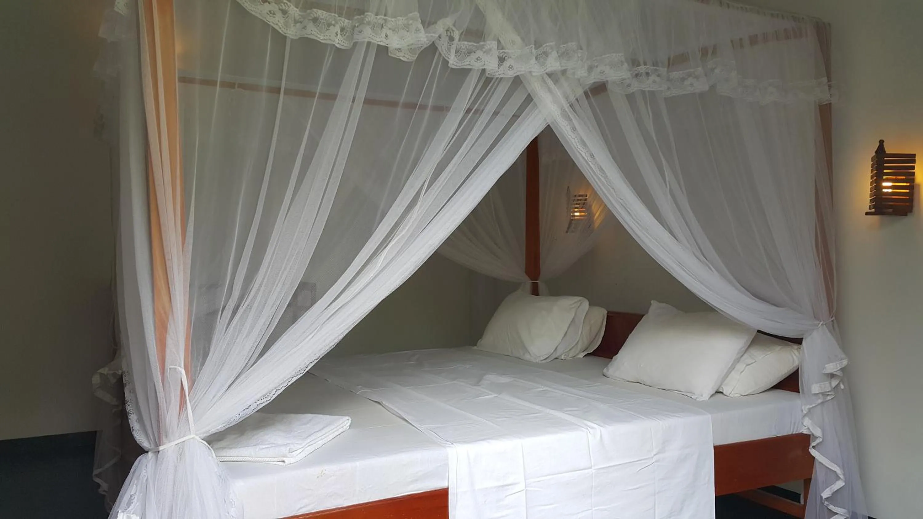 Bed in Sweden Inn Guesthouse