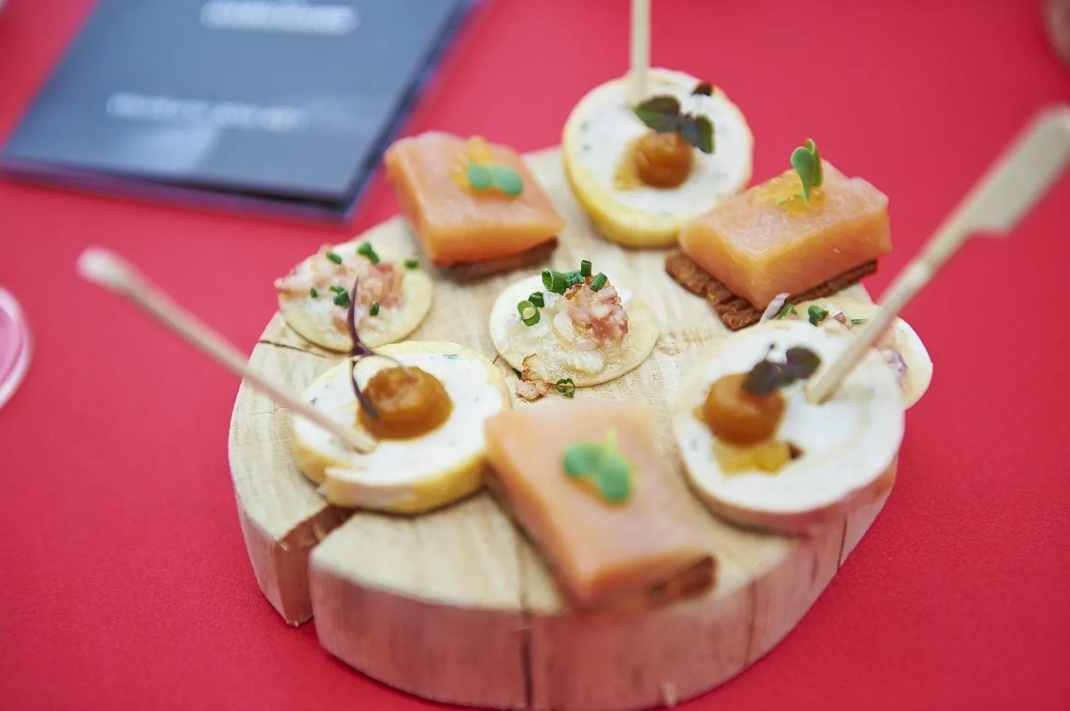 Food close-up in Burg Reichenstein