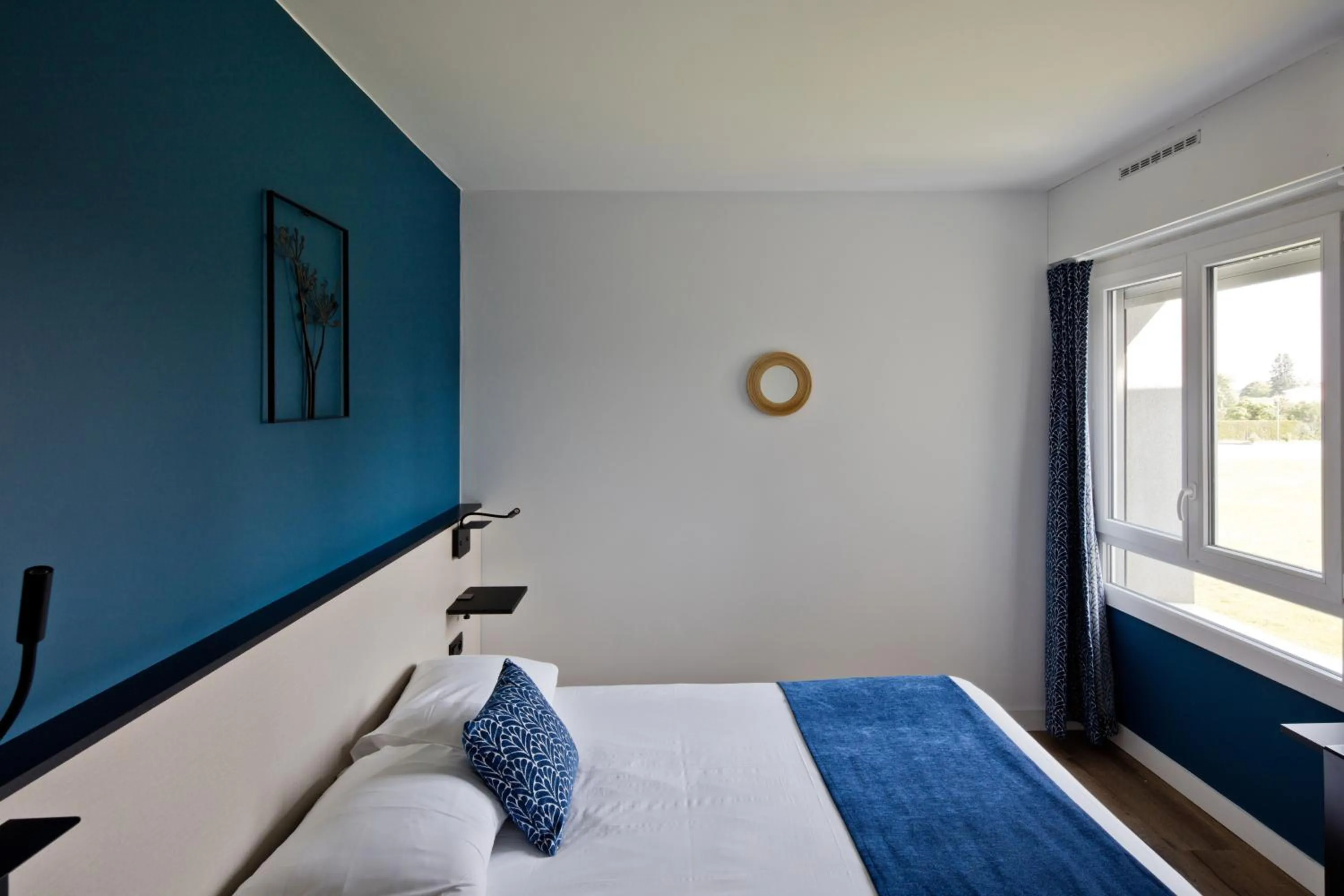 Bed in Hôtel Le Riccoty