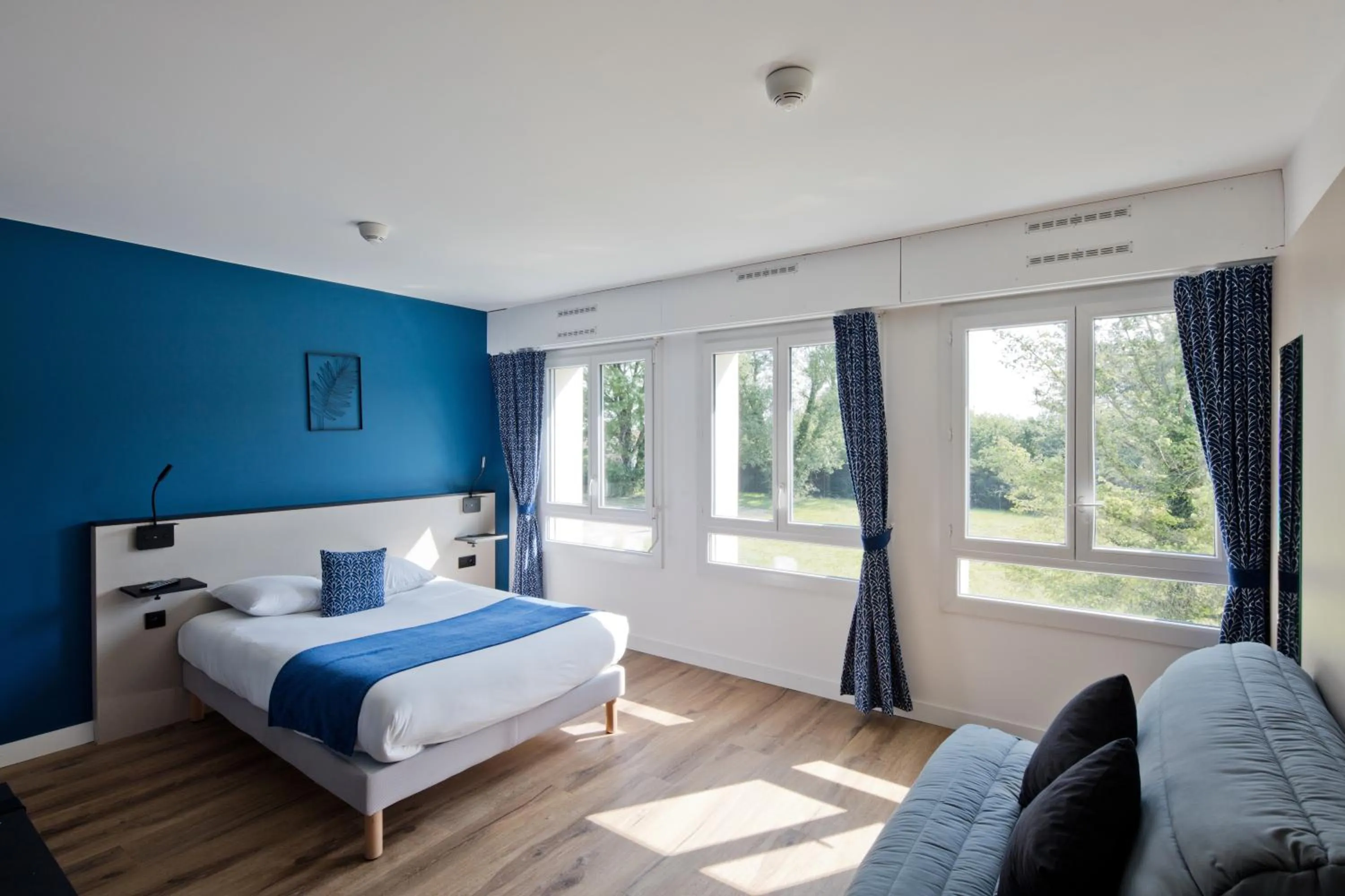 Bed in Hôtel Le Riccoty