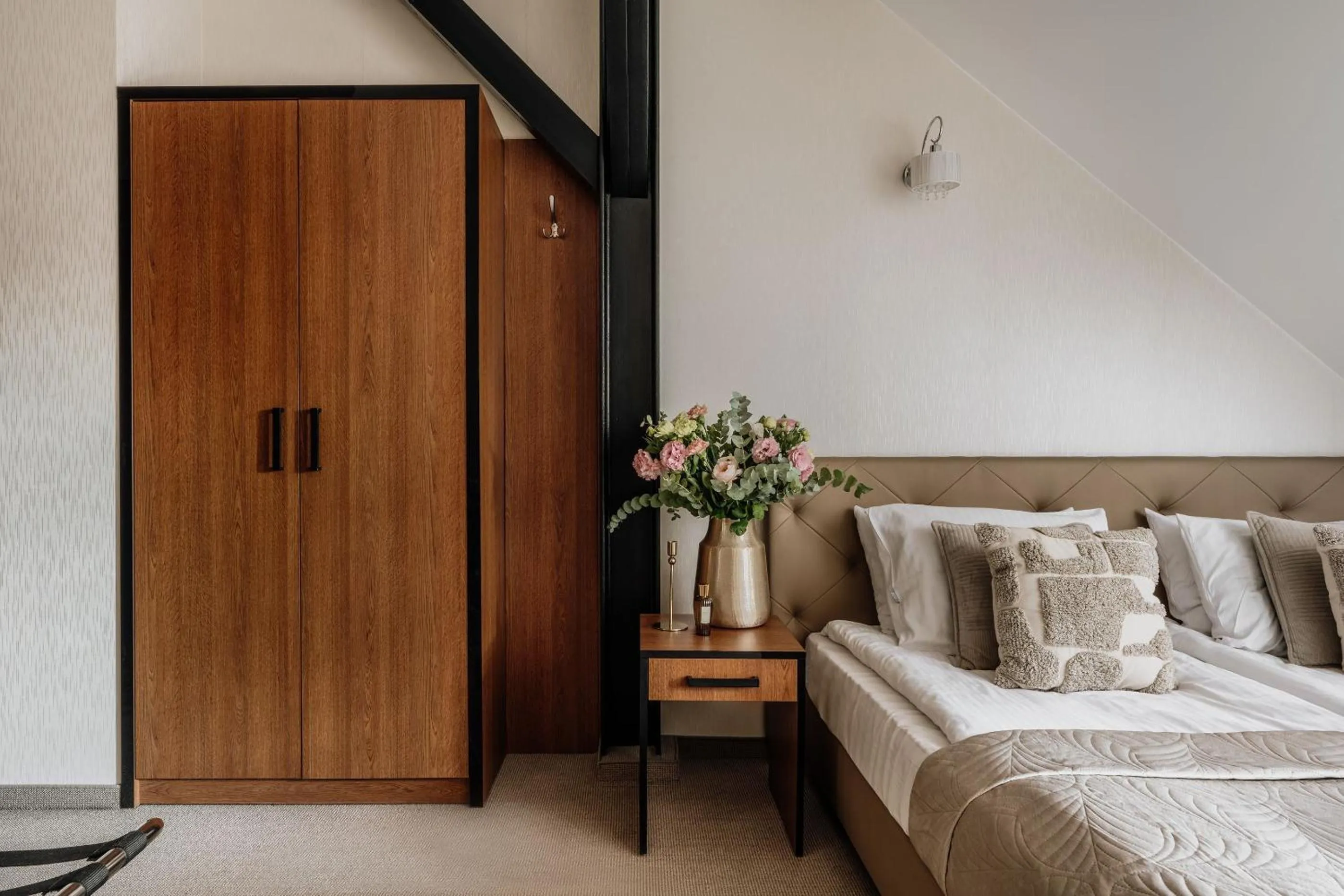 Bed in Grottger Luxury Boutique Hotel City