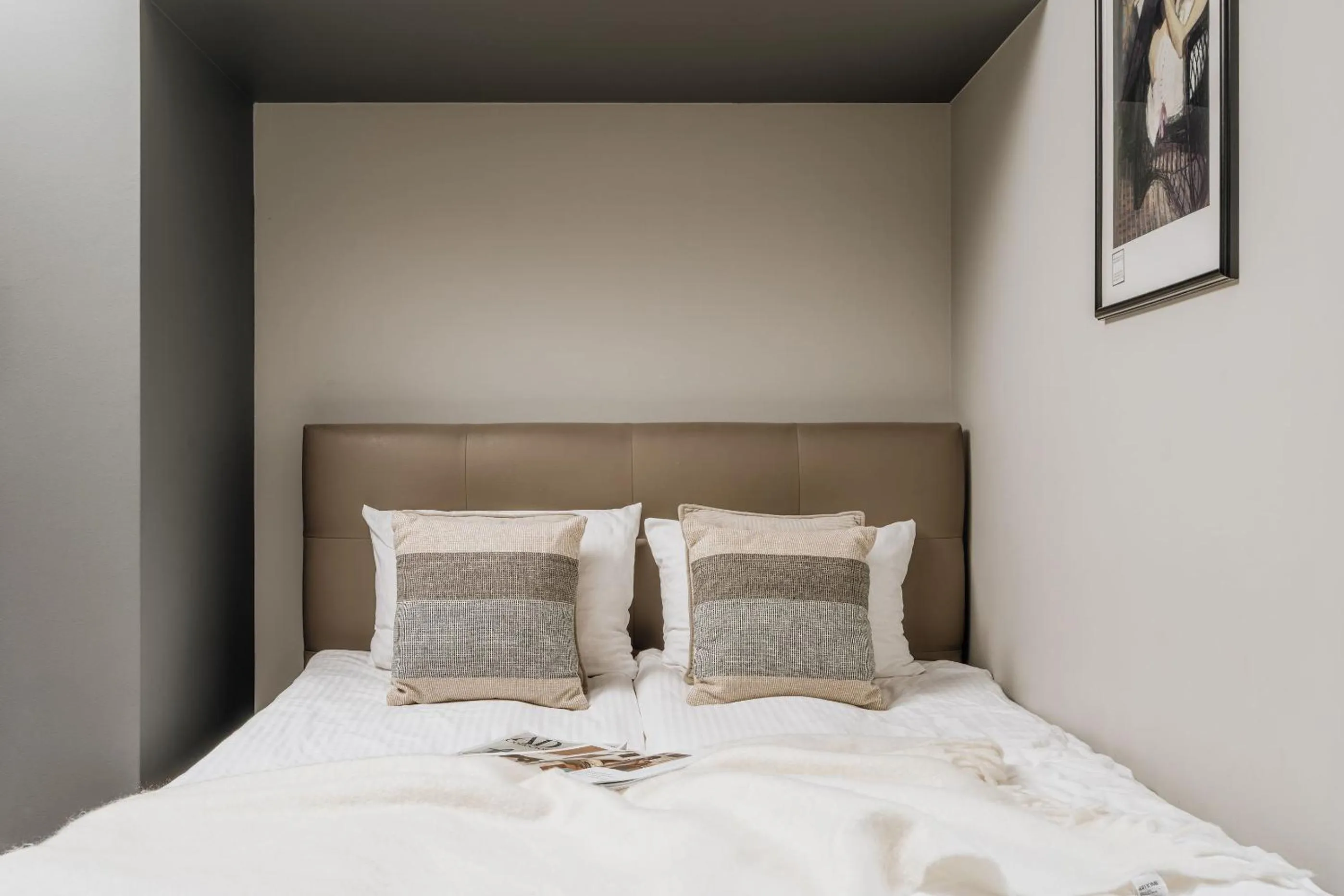 Bed in Grottger Luxury Boutique Hotel City