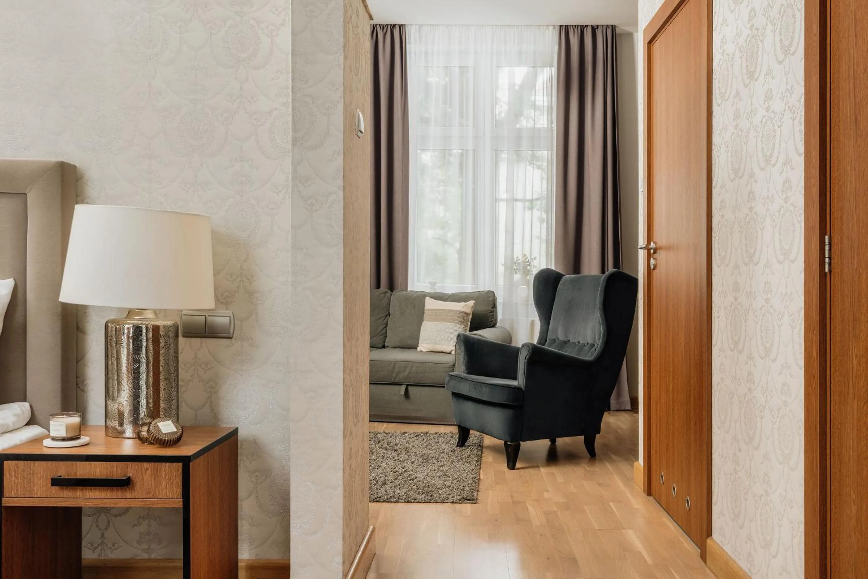 Living room in Grottger Luxury Boutique Hotel City