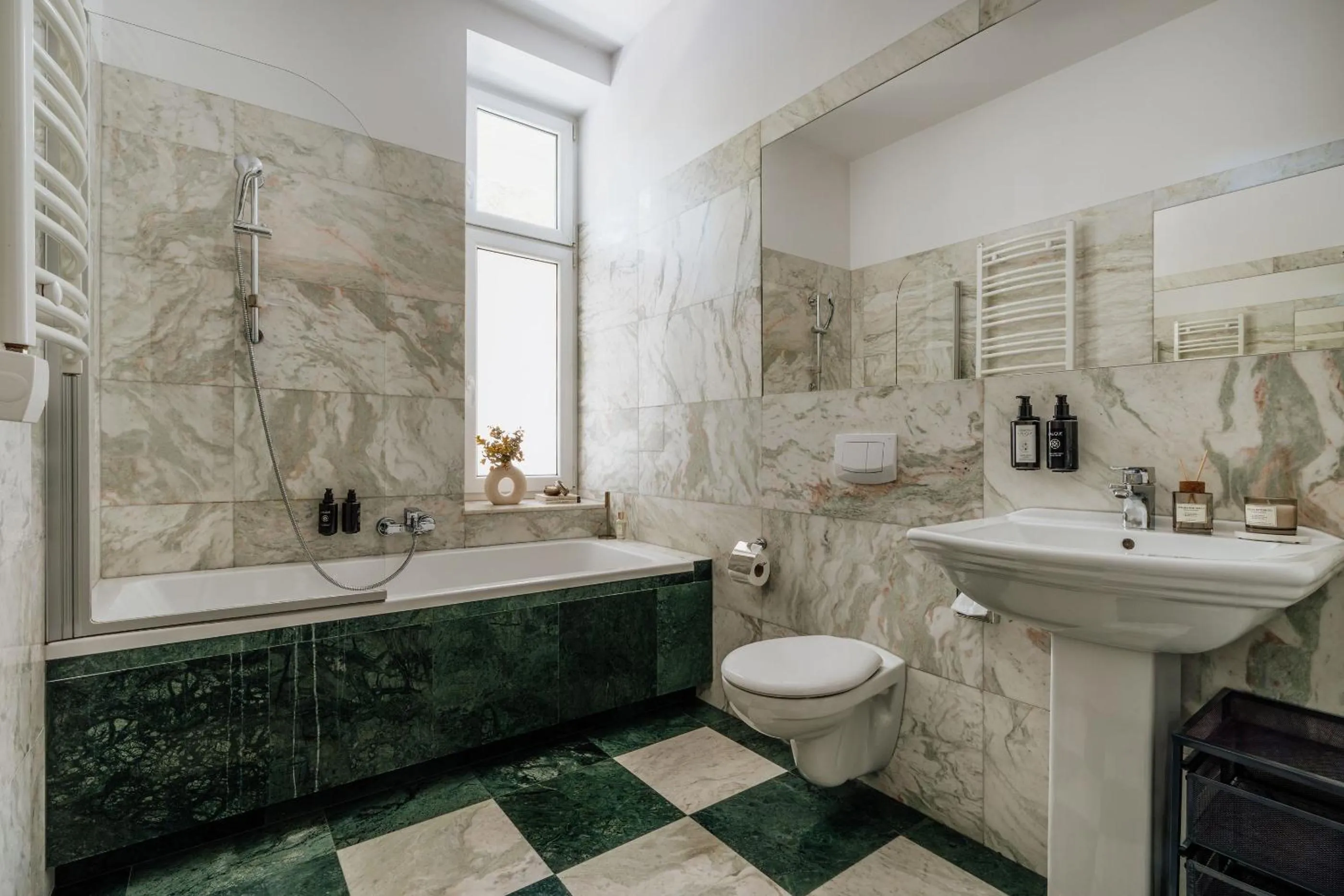 Toilet in Grottger Luxury Boutique Hotel City