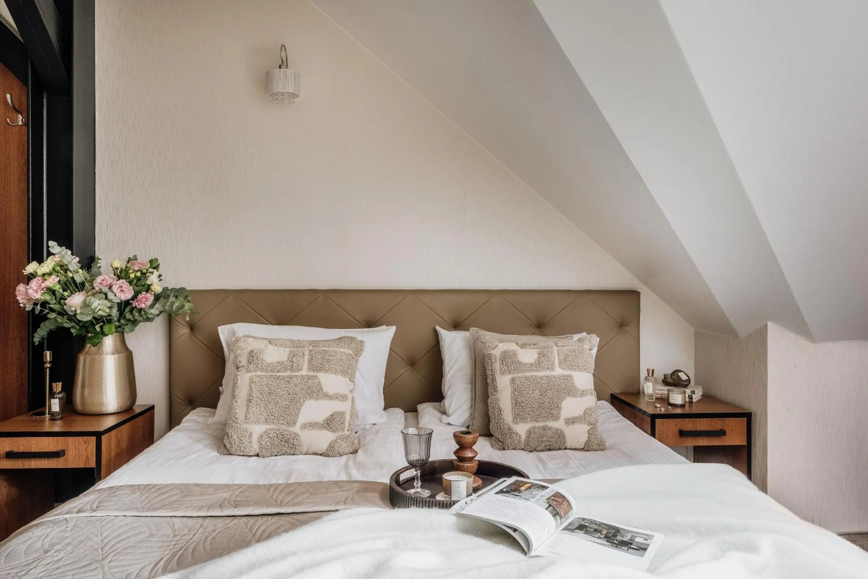 Bed in Grottger Luxury Boutique Hotel City