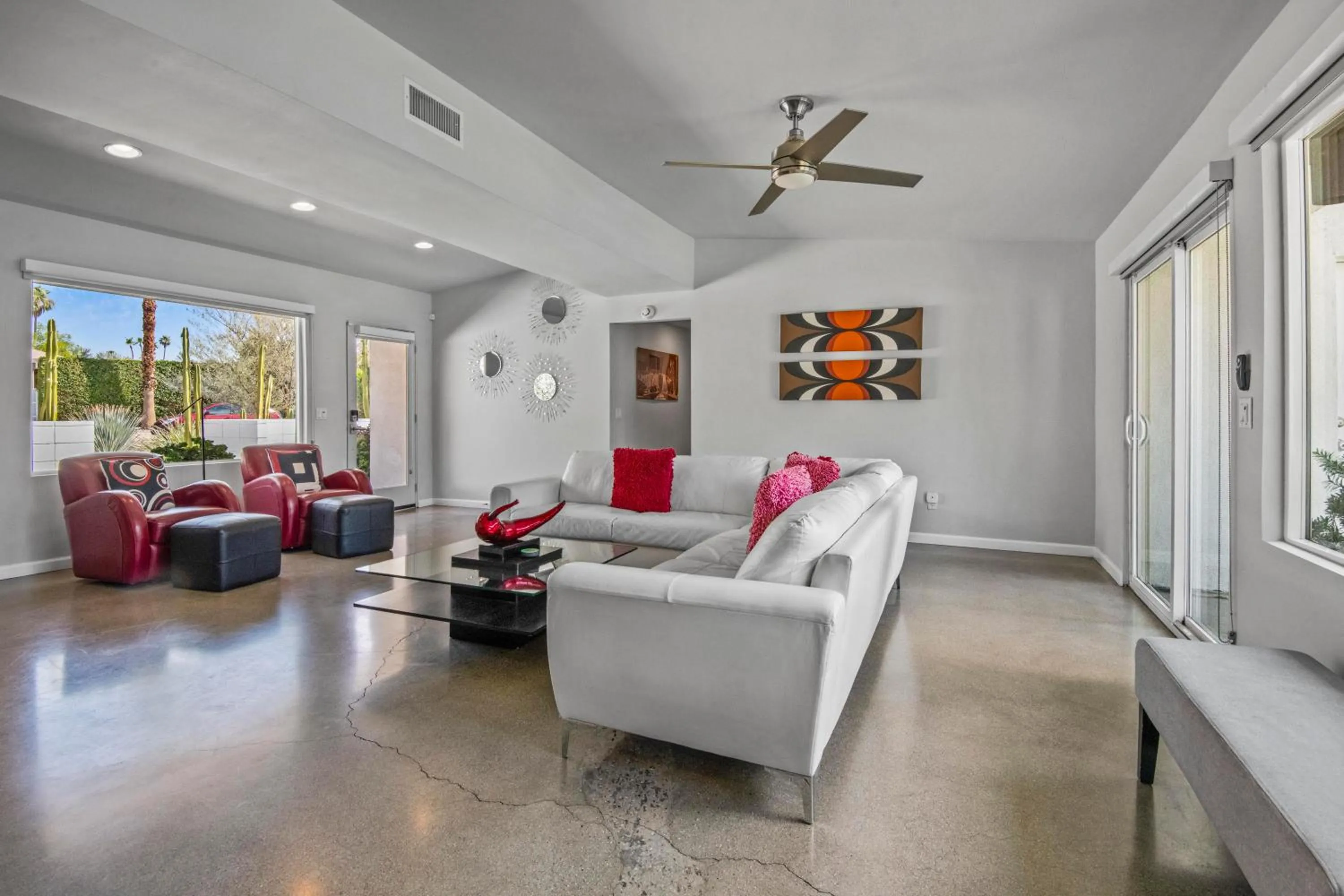 Living room in Desert Chill