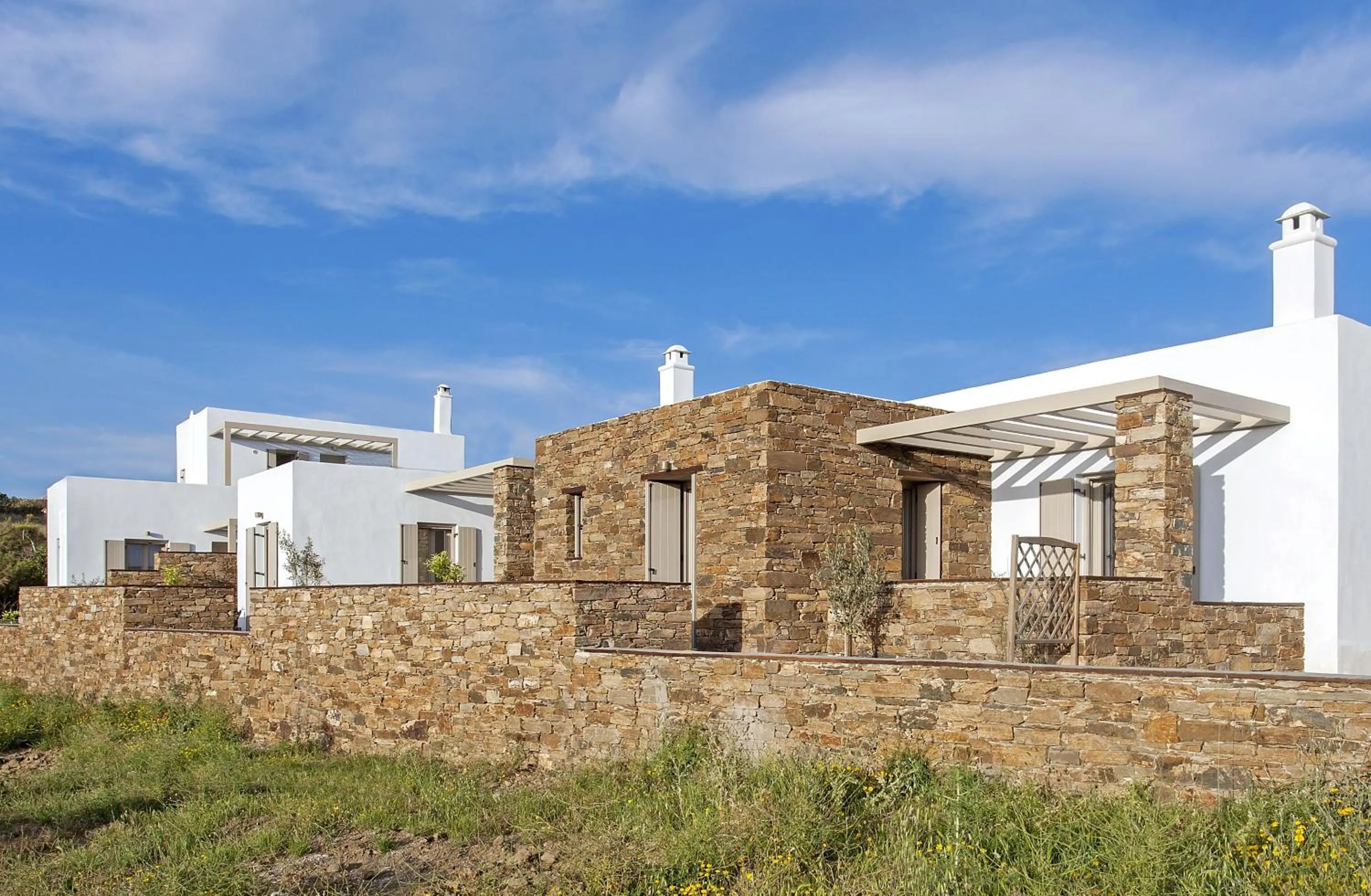 Property building in White Tinos Luxury Suites