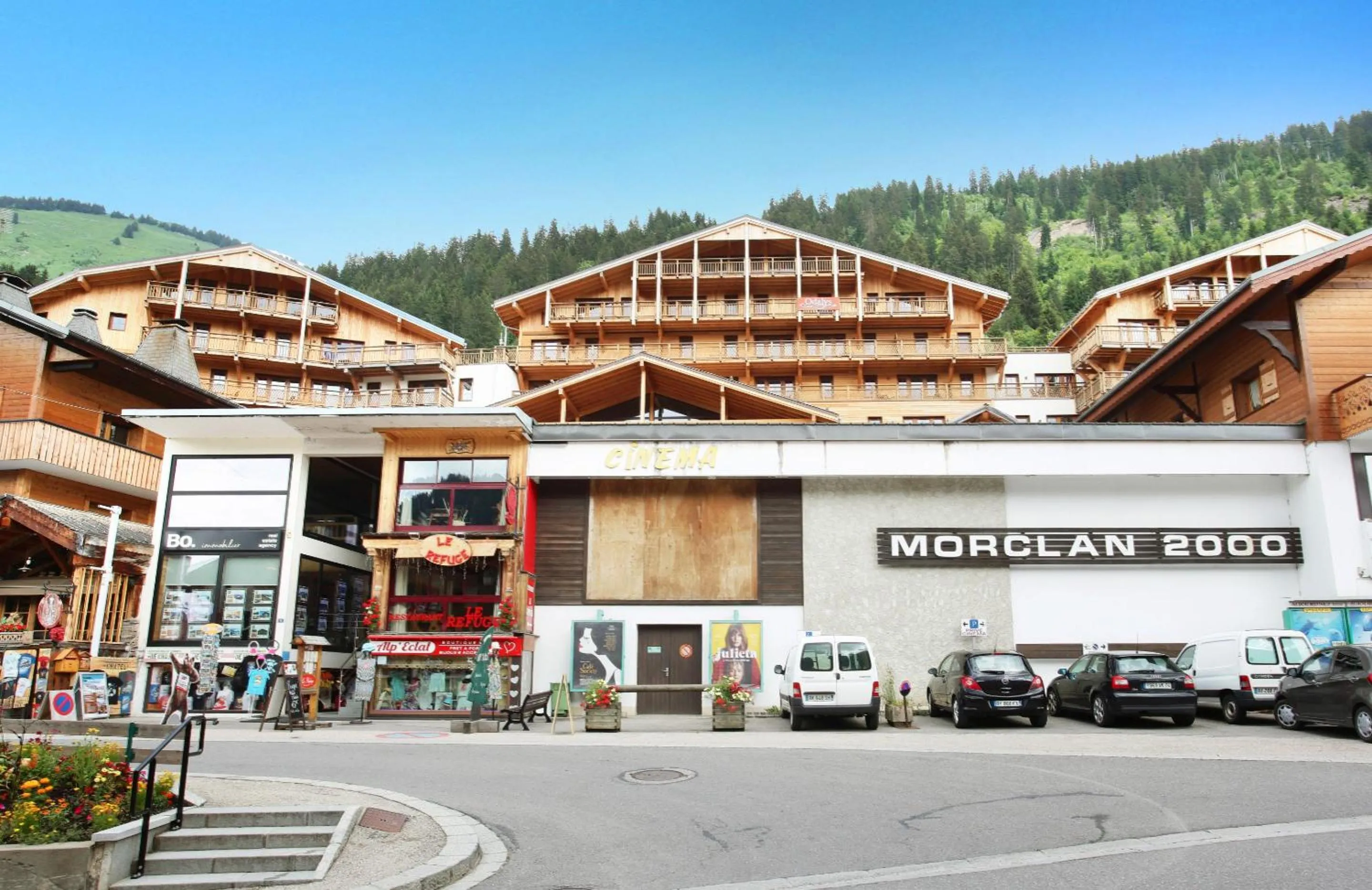 Property building in Résidence Odalys Les Fermes de Châtel