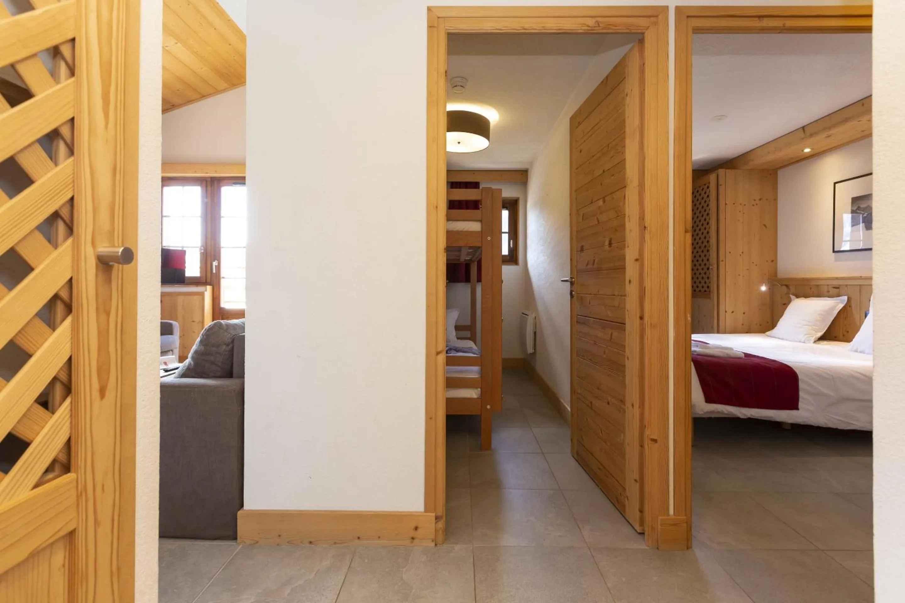 Bedroom, Bed in Résidence Odalys Les Fermes de Châtel