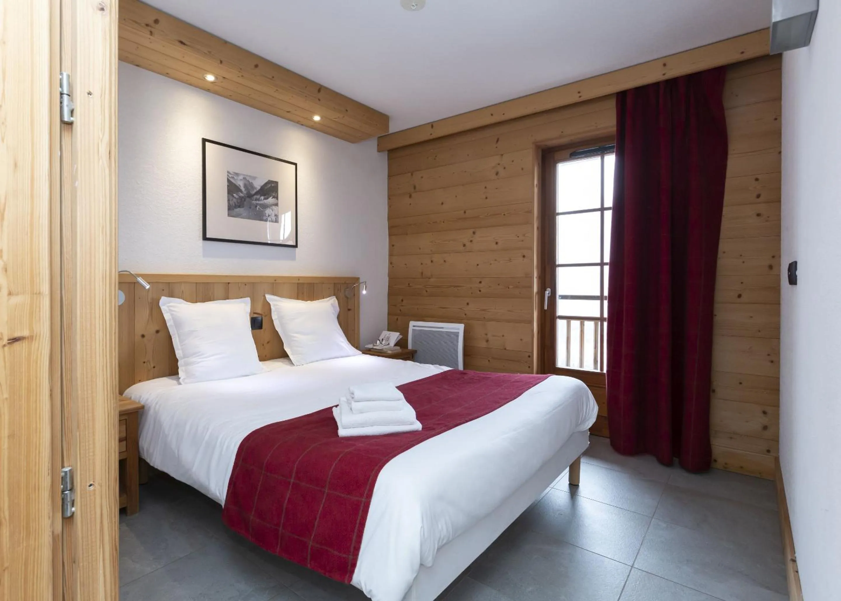 Bed in Résidence Odalys Les Fermes de Châtel