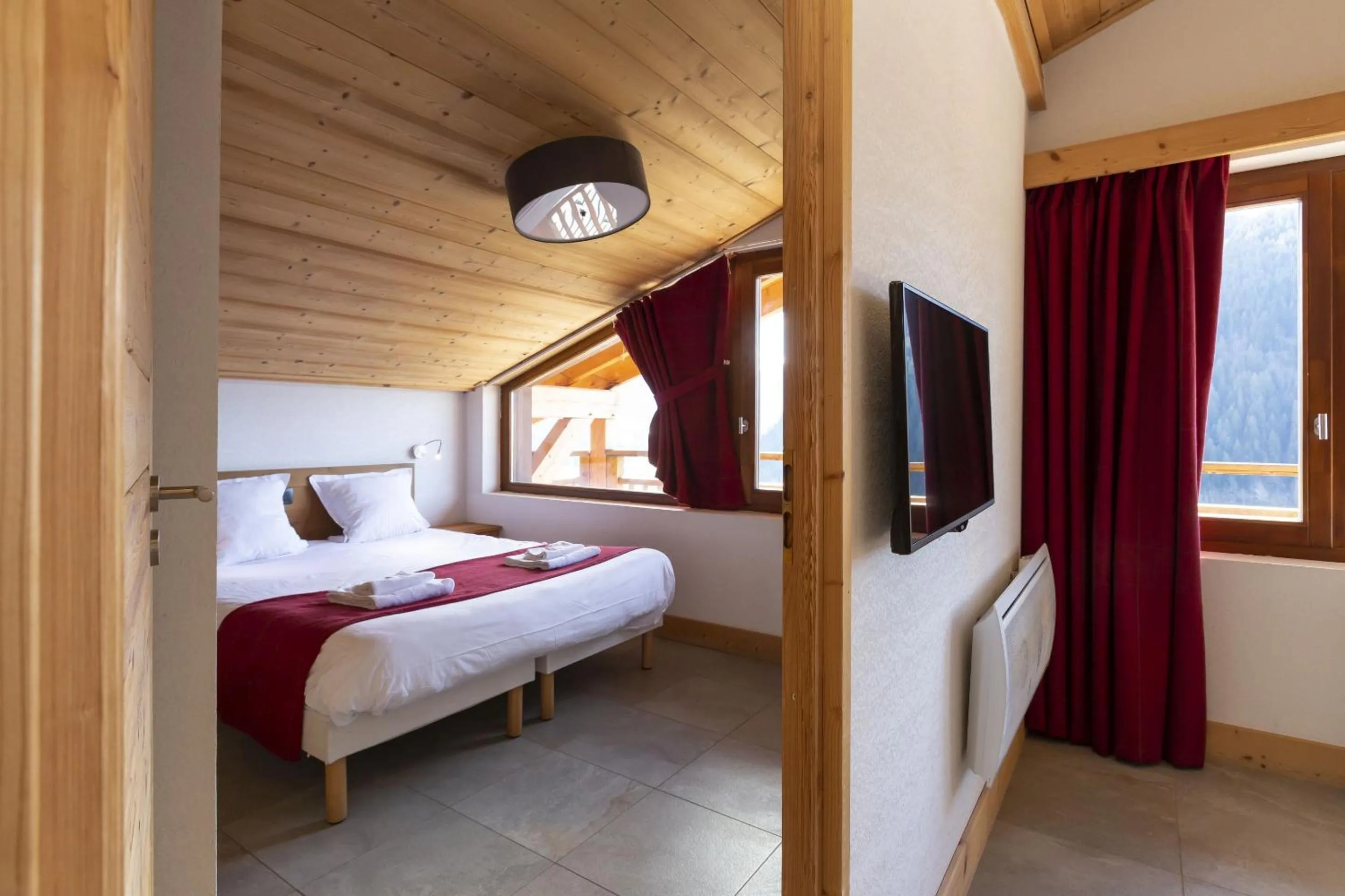 Bed in Résidence Odalys Les Fermes de Châtel