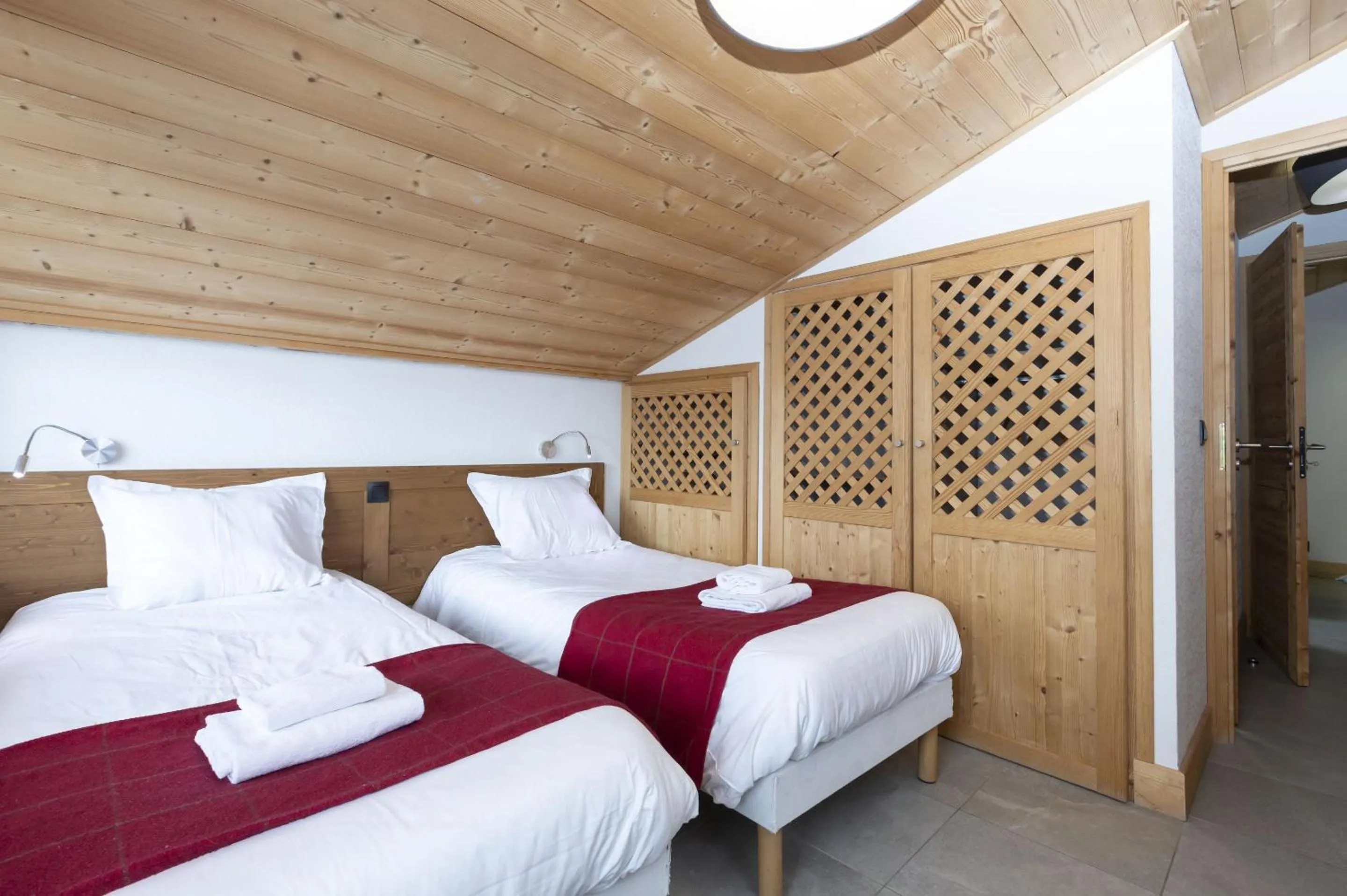 Bed in Résidence Odalys Les Fermes de Châtel