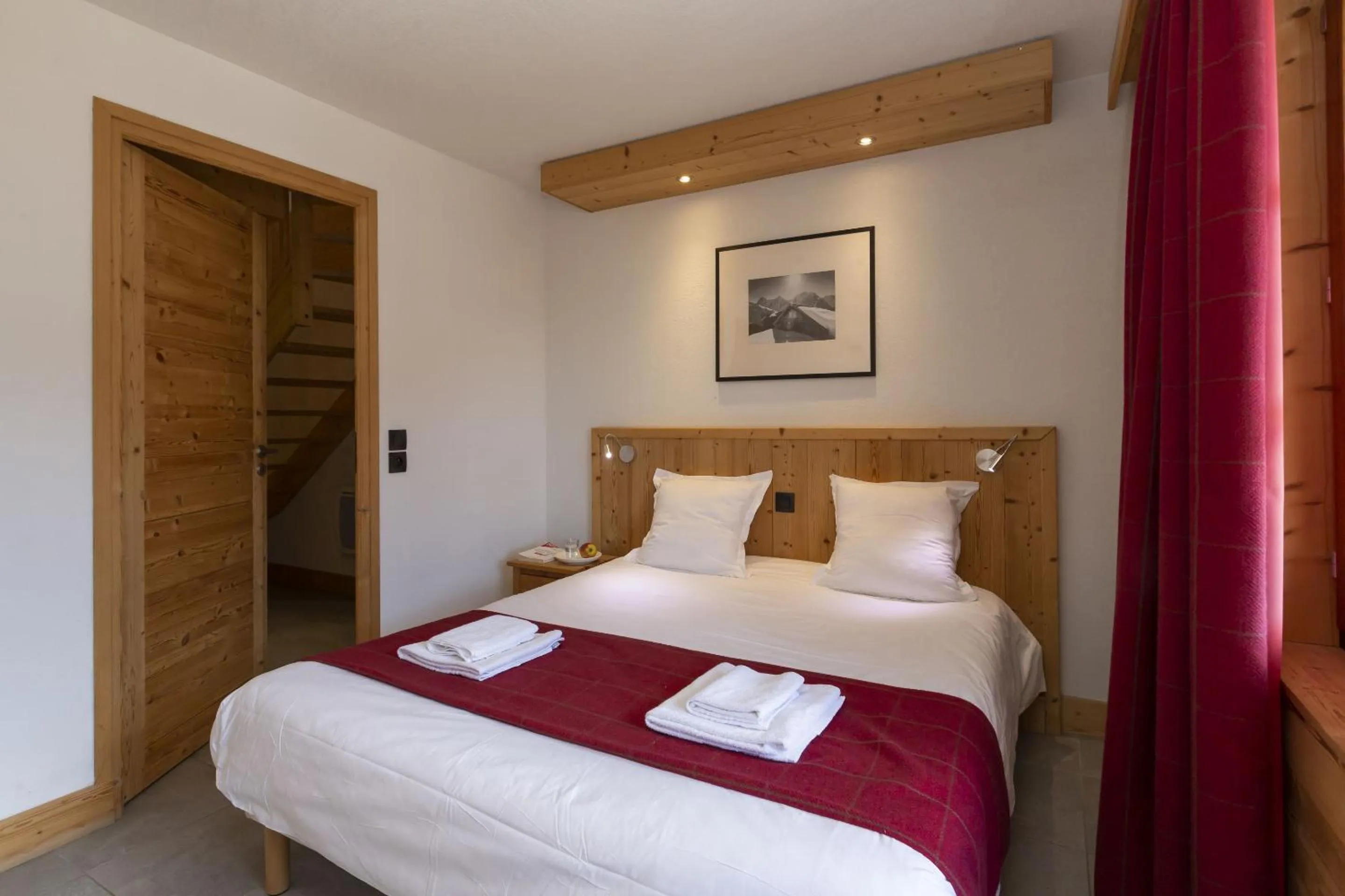 Bed in Résidence Odalys Les Fermes de Châtel