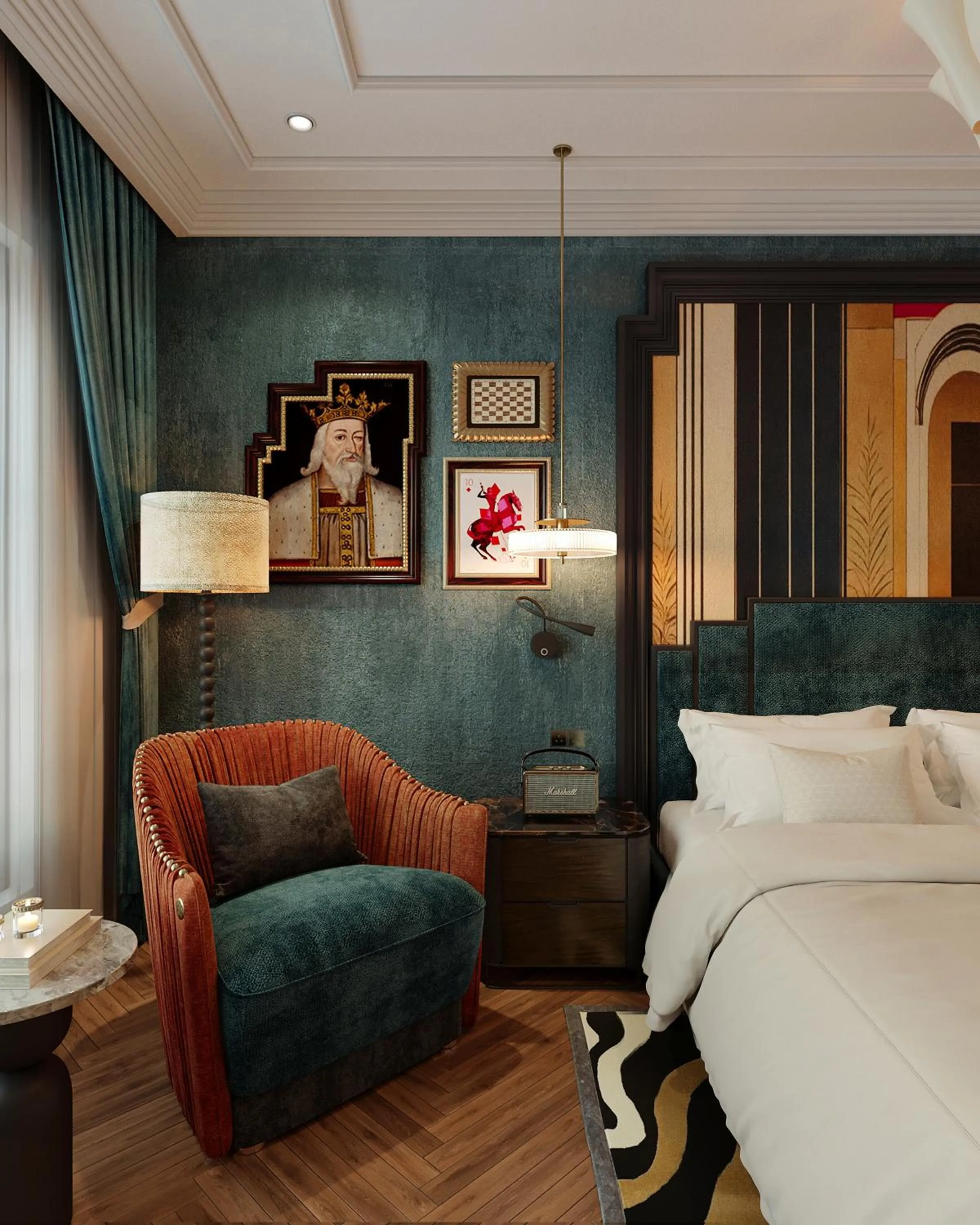 Bedroom, Bed in L'Heritage Premium Hanoi Central