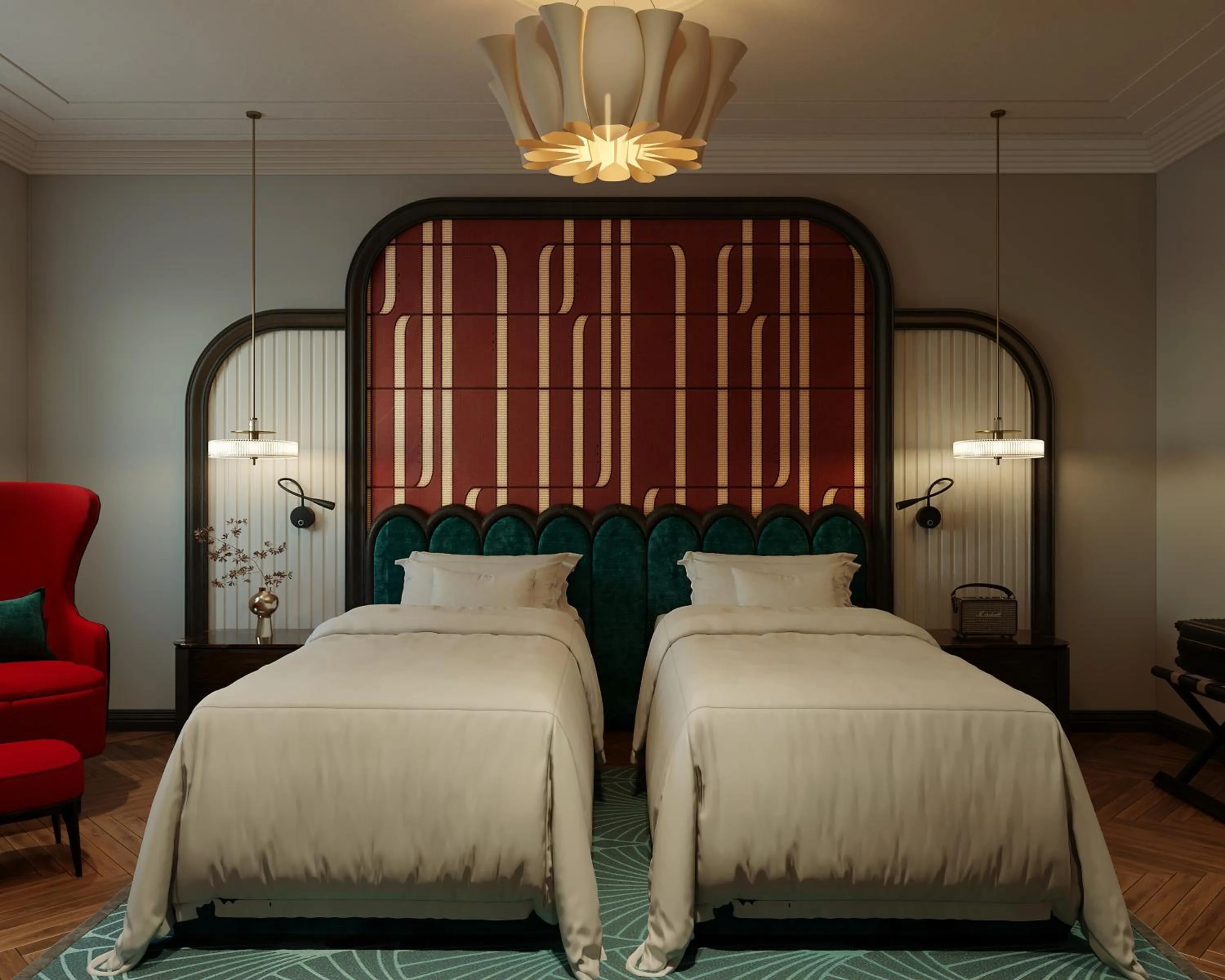 Bedroom, Bed in L'Heritage Premium Hanoi Central