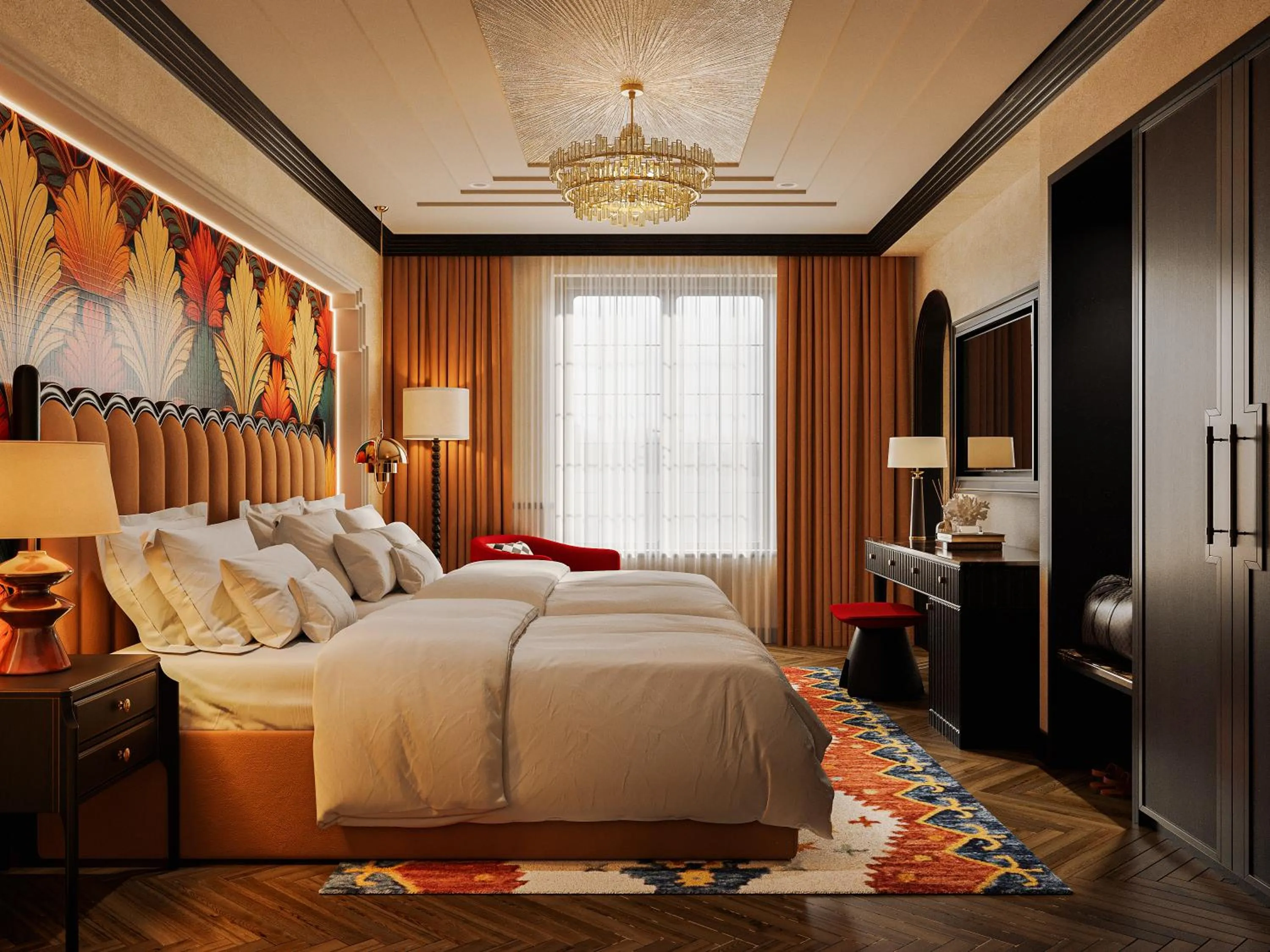 Bedroom, Bed in L'Heritage Premium Hanoi Central