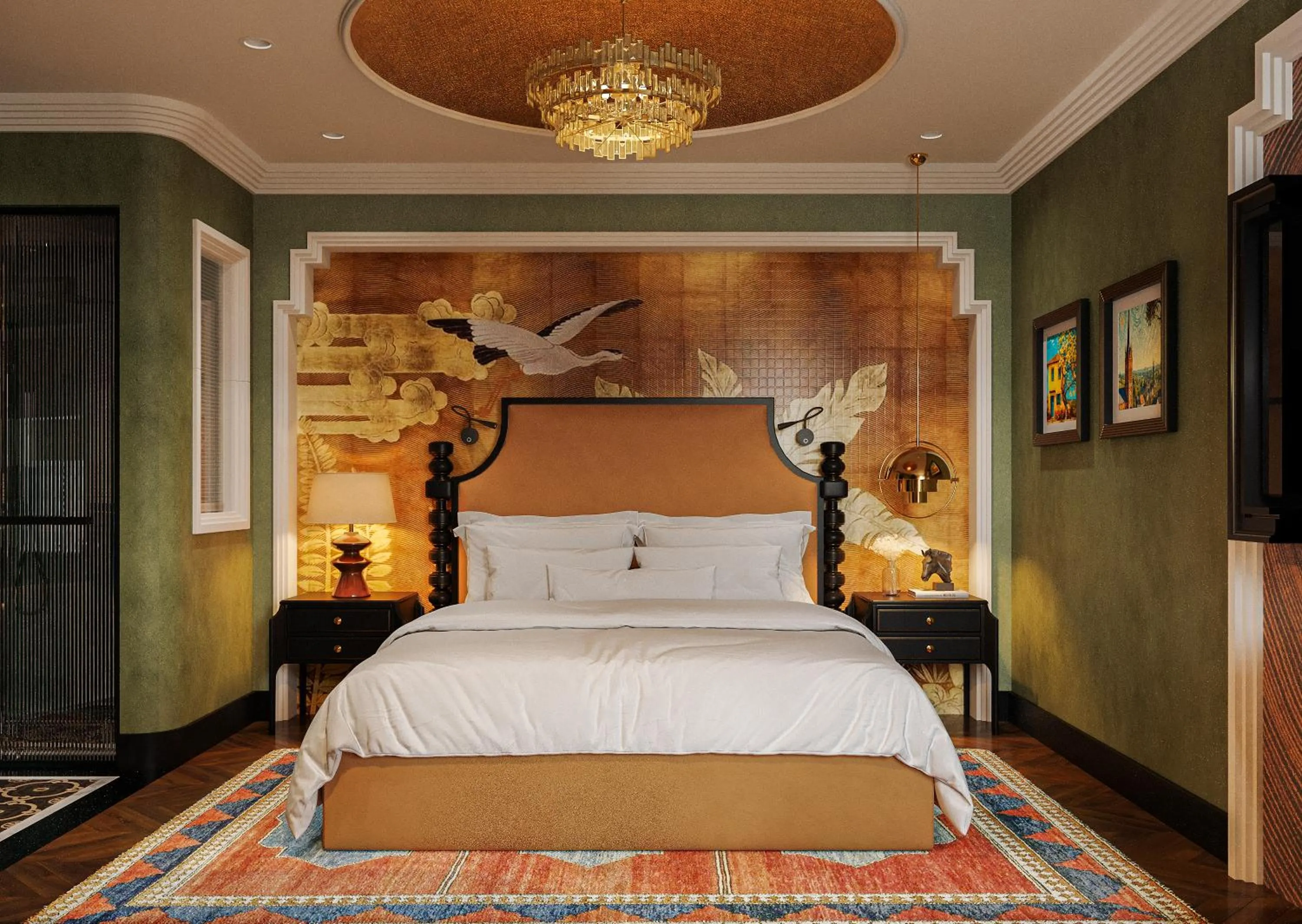 Bedroom, Bed in L'Heritage Premium Hanoi Central