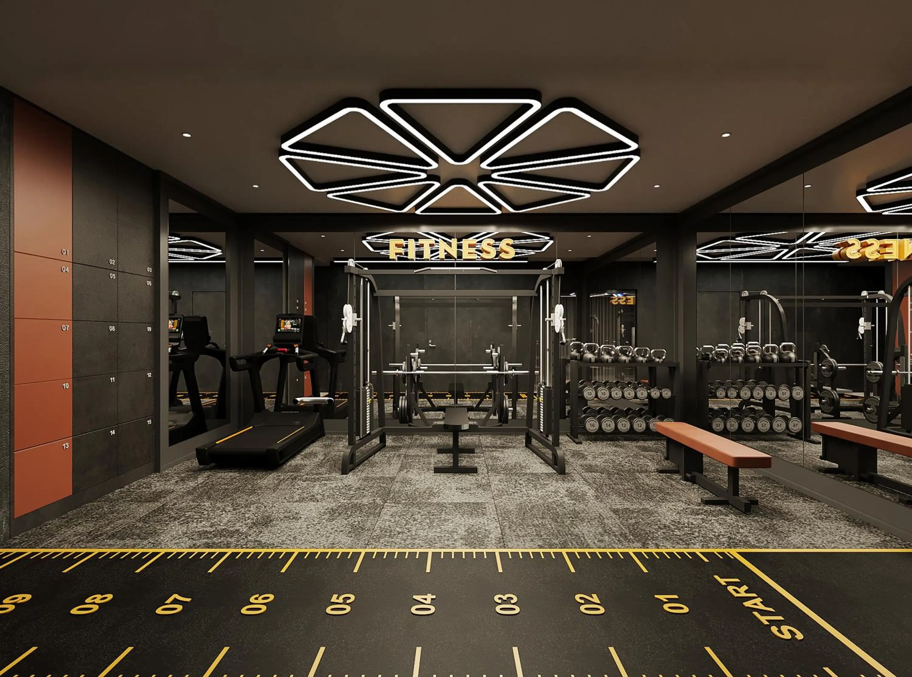 Fitness centre/facilities in L'Heritage Premium Hanoi Central