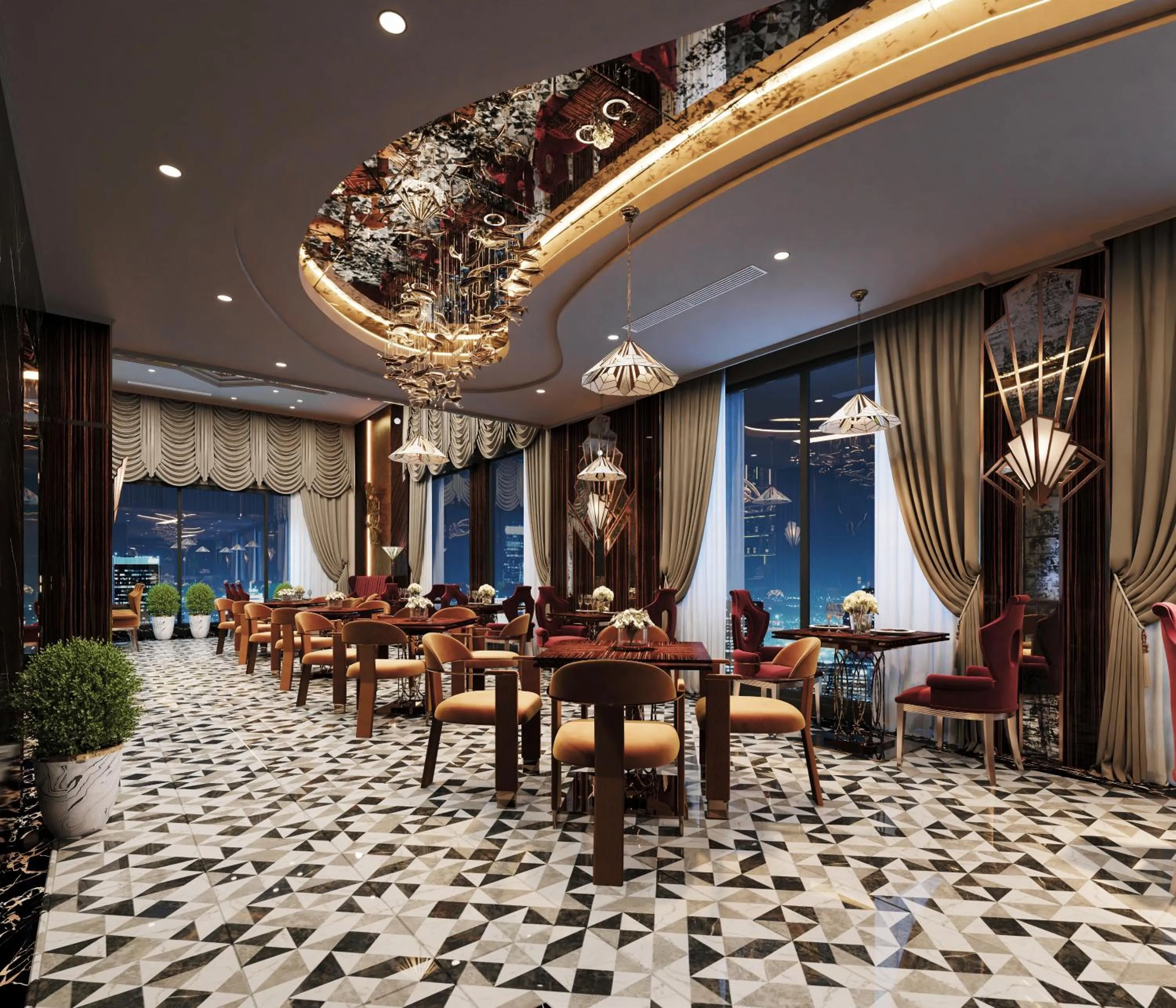 Restaurant/places to eat in L'Heritage Premium Hanoi Central