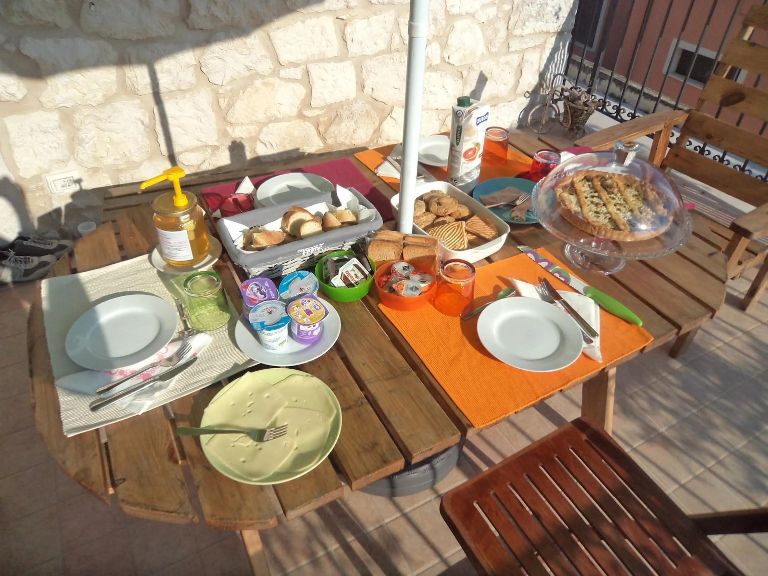 Food and drinks in B&B Masseria Majella