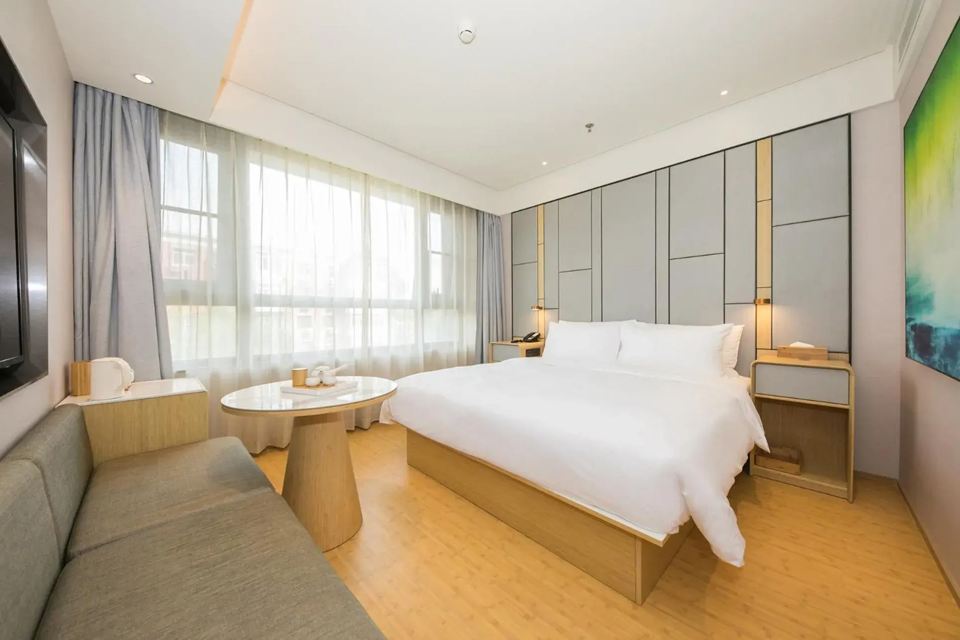 Bed in Ji Hotel Beijing Liujiayao Bed in Ji Hotel Beijing Liujiayao