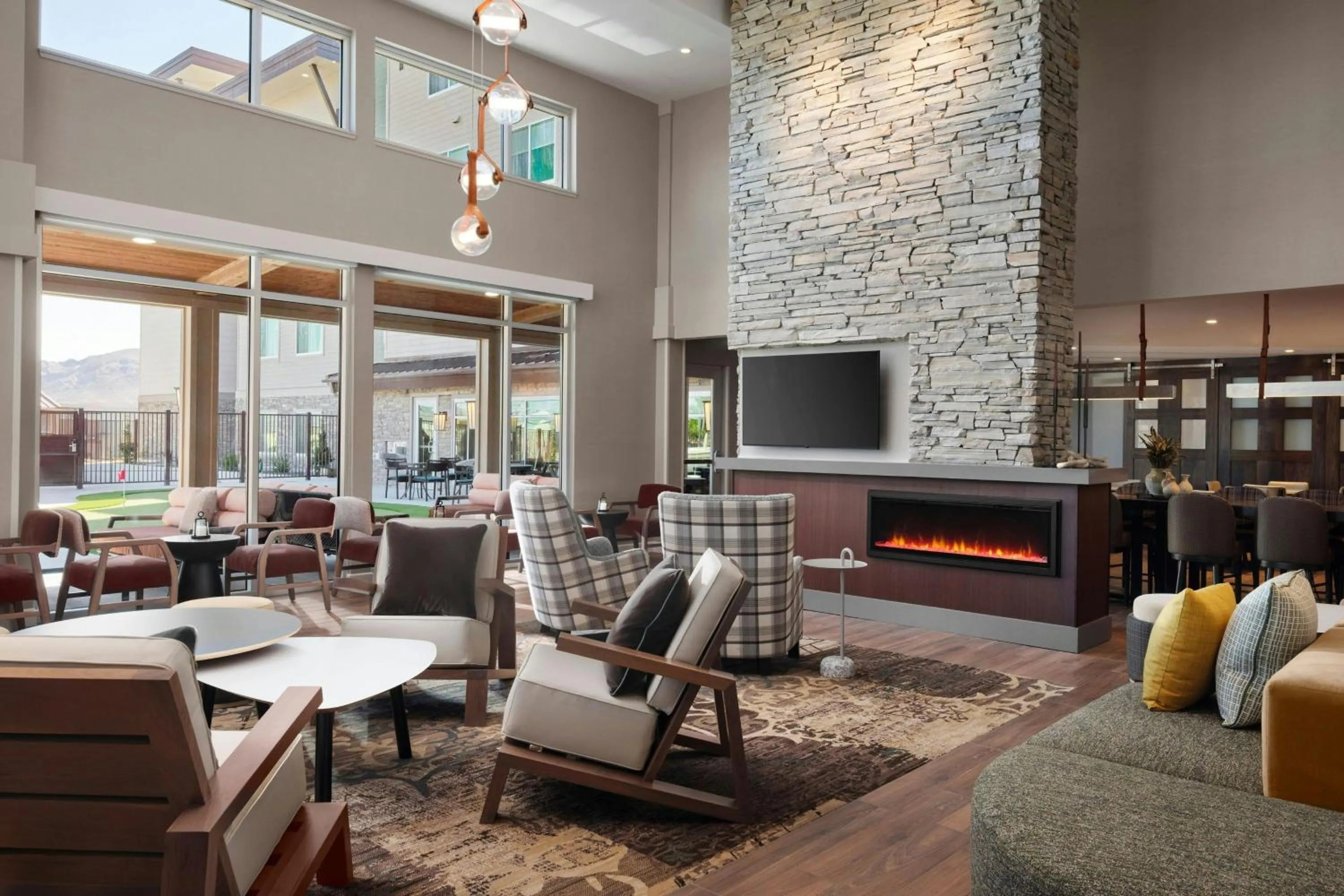Lobby or reception in Residence Inn by Marriott Reno South