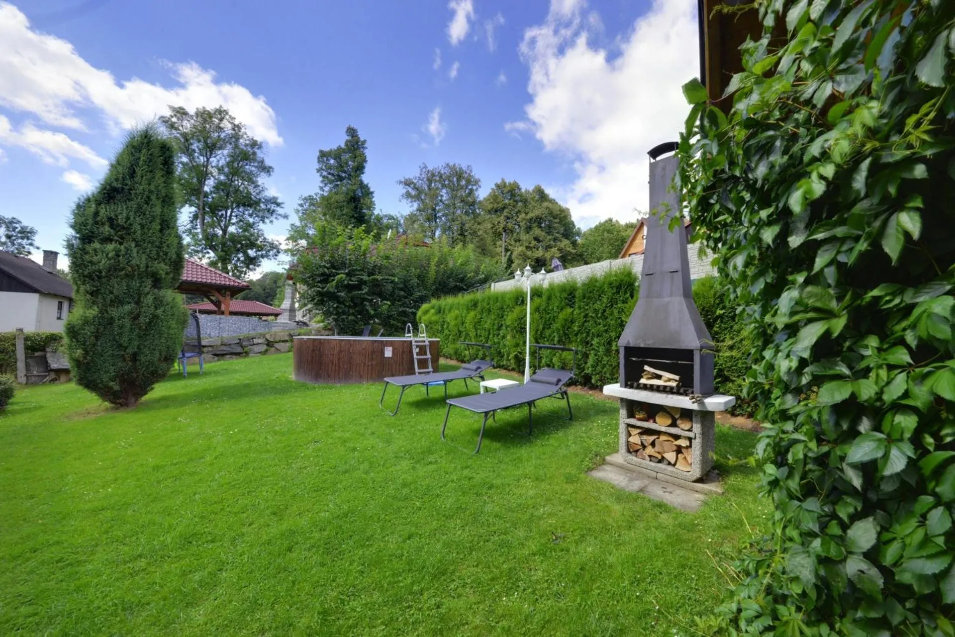 Garden in Penzion Kameňák