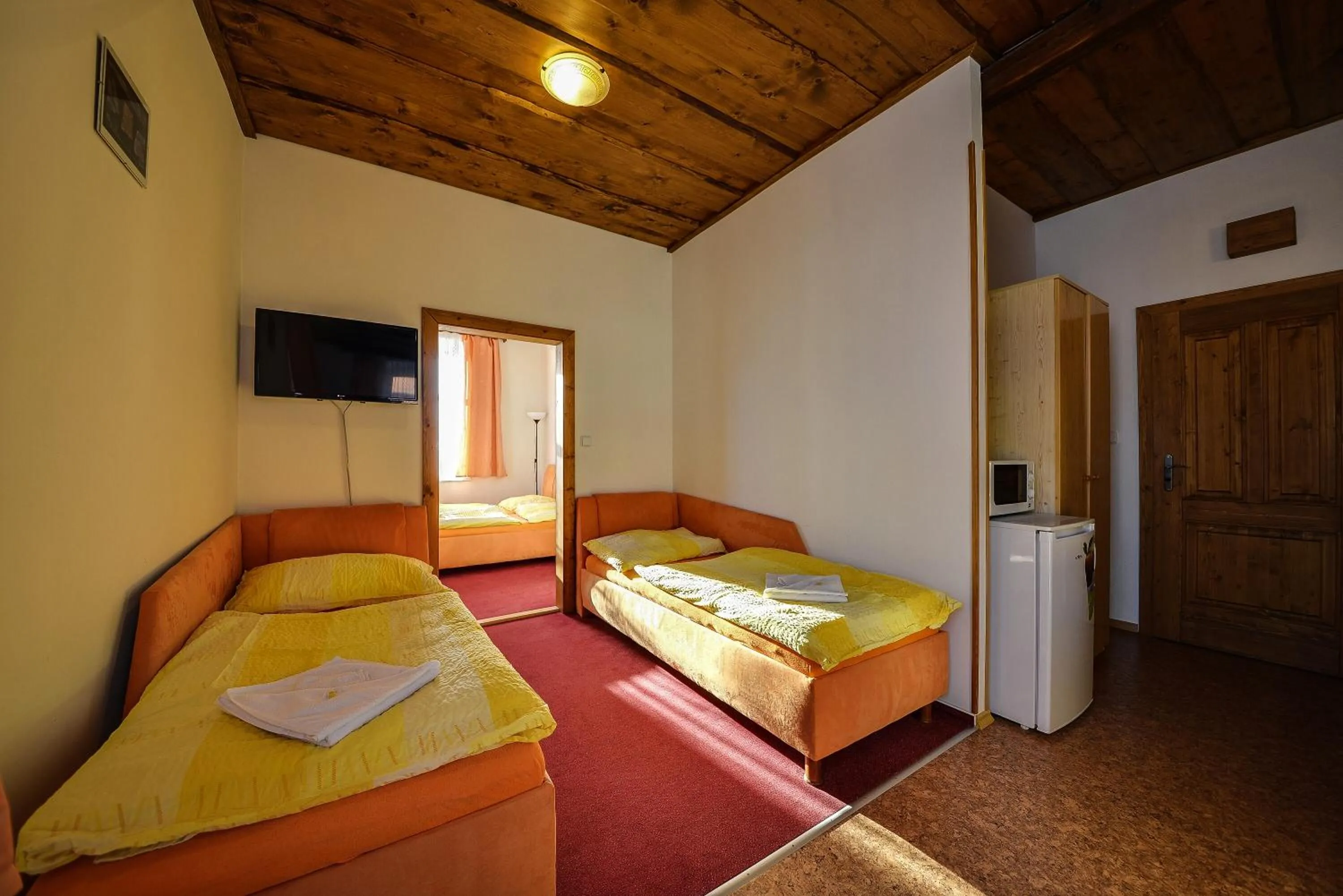 Bed in Penzion Kameňák