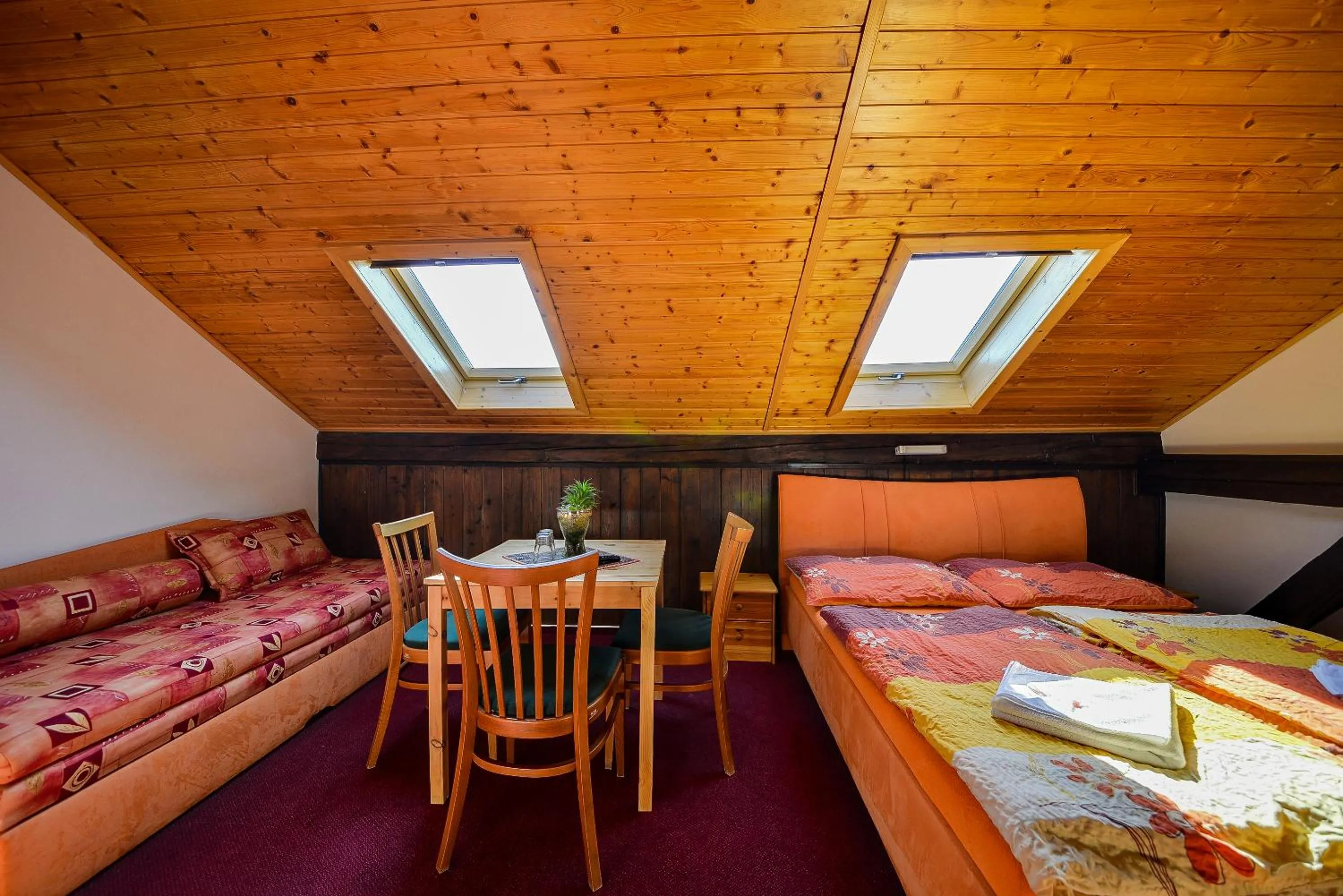 Bed in Penzion Kameňák